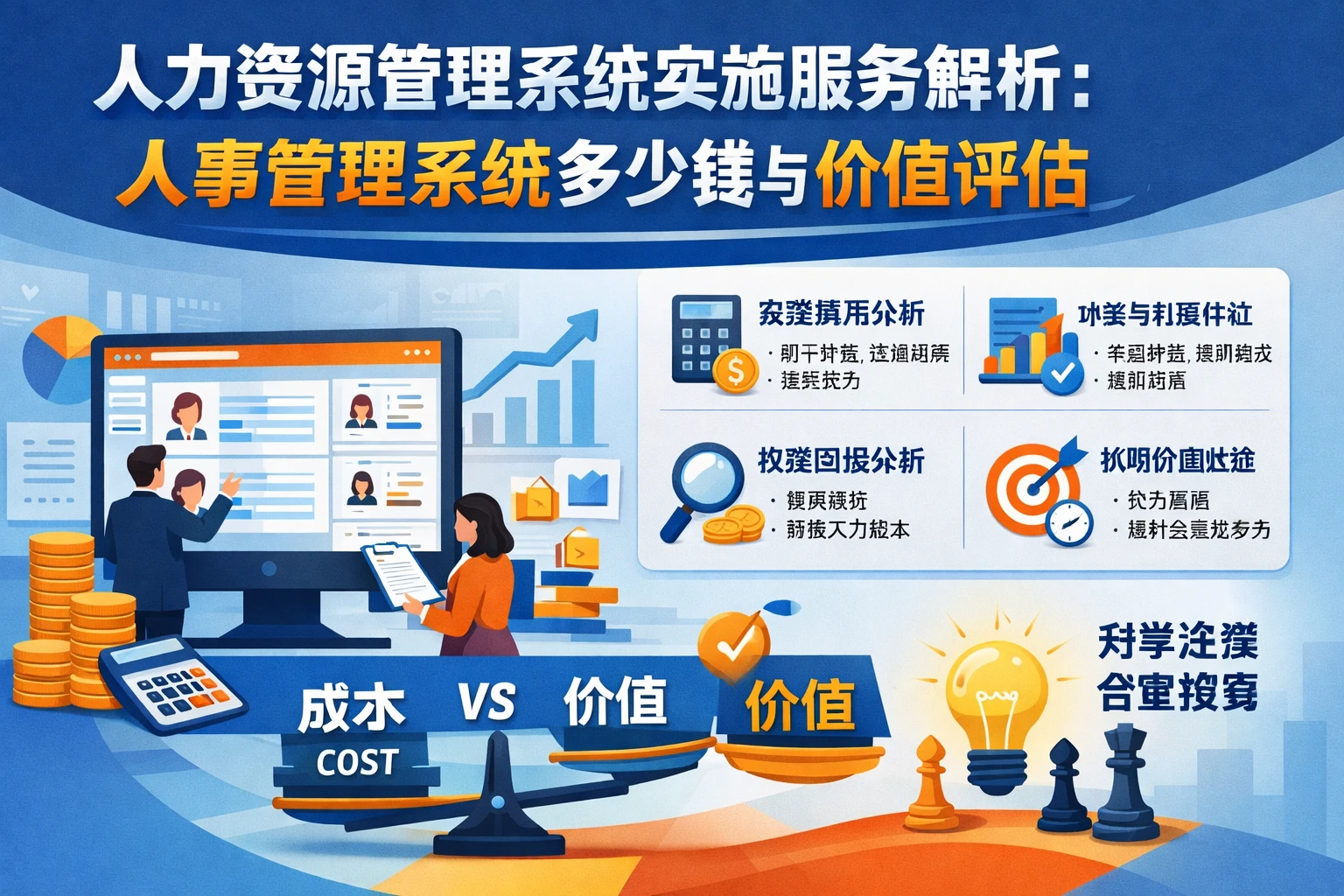 人力资源管理系统实施服务解析:人事管理系统多少钱与价值评估