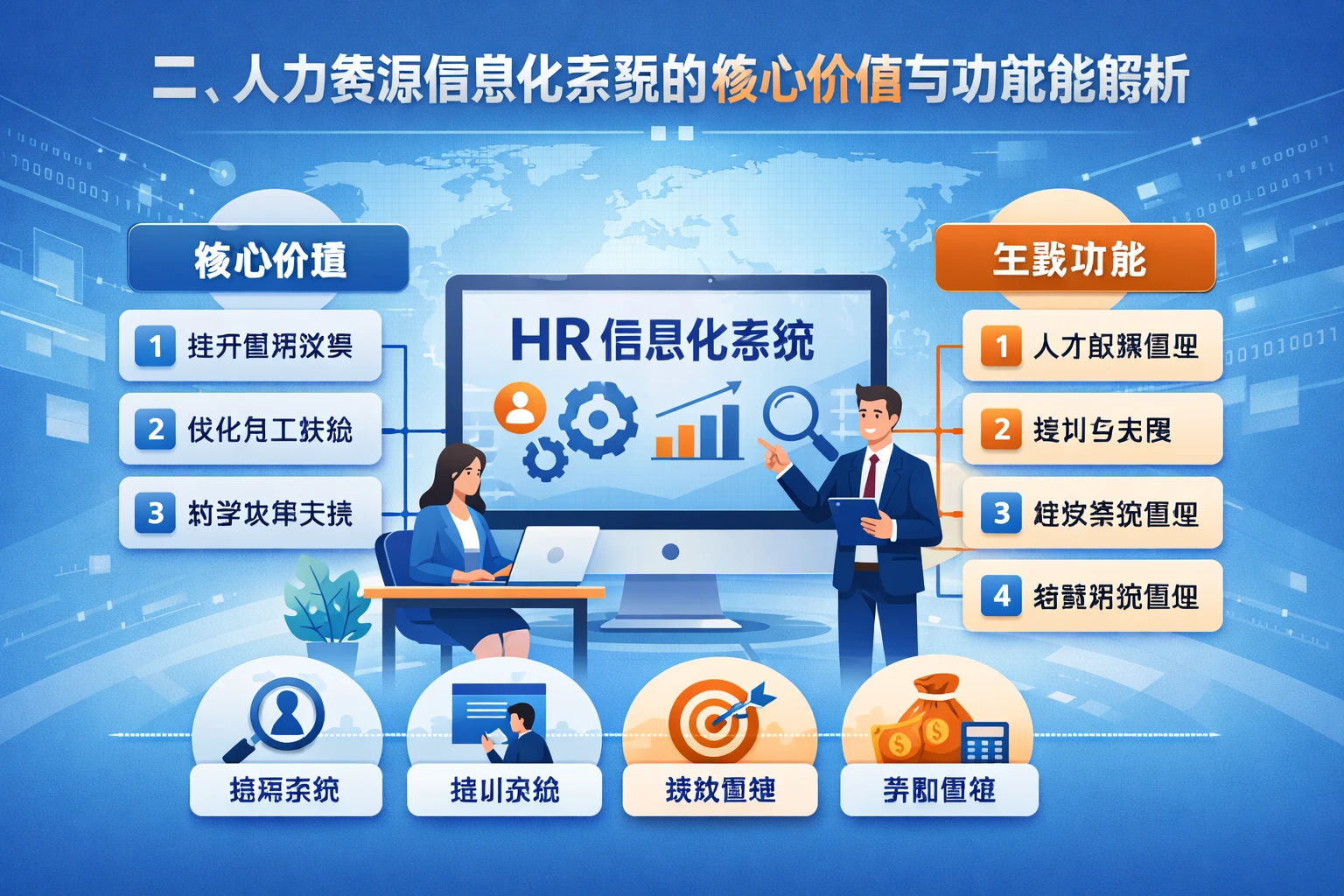 二、人力资源信息化系统的核心价值与功能解析