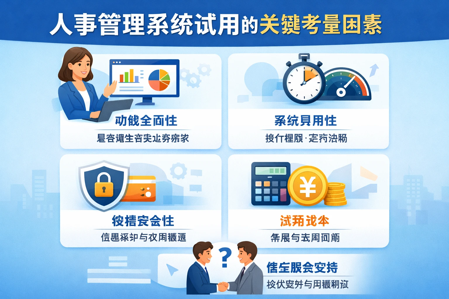 人事管理系统试用的关键考量因素