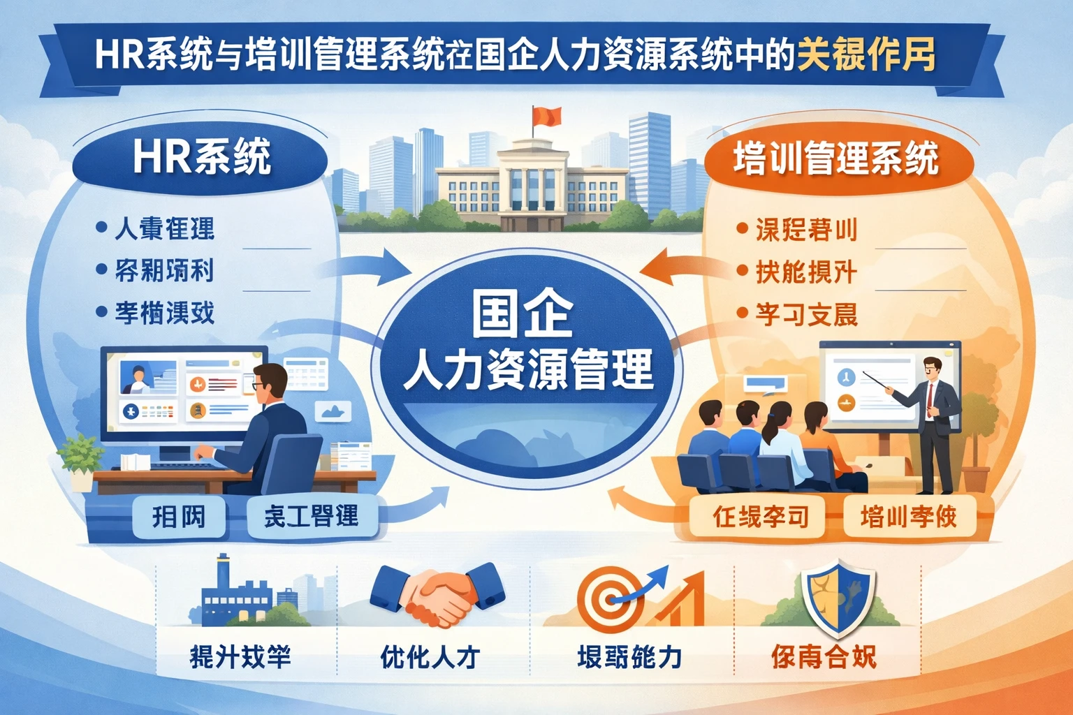 HR系统与培训管理系统在国企人力资源系统中的关键作用