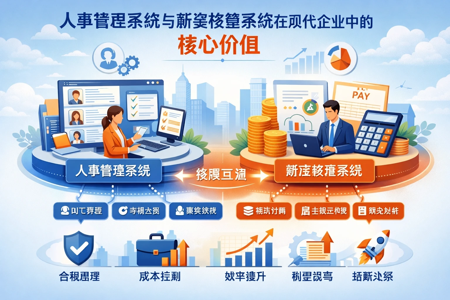人事管理系统与薪资核算系统在现代企业中的核心价值