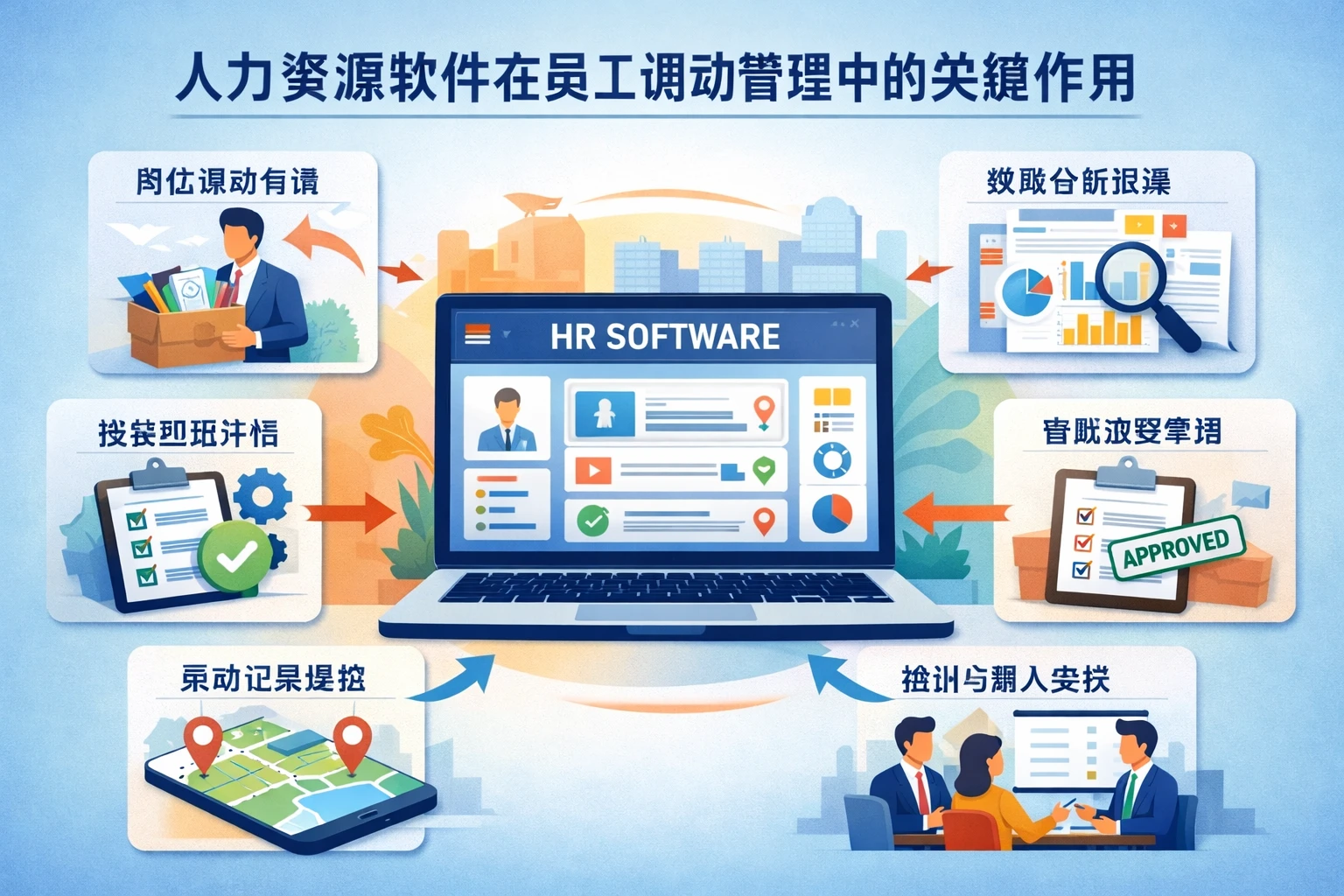 人力资源软件在员工调动管理中的关键作用