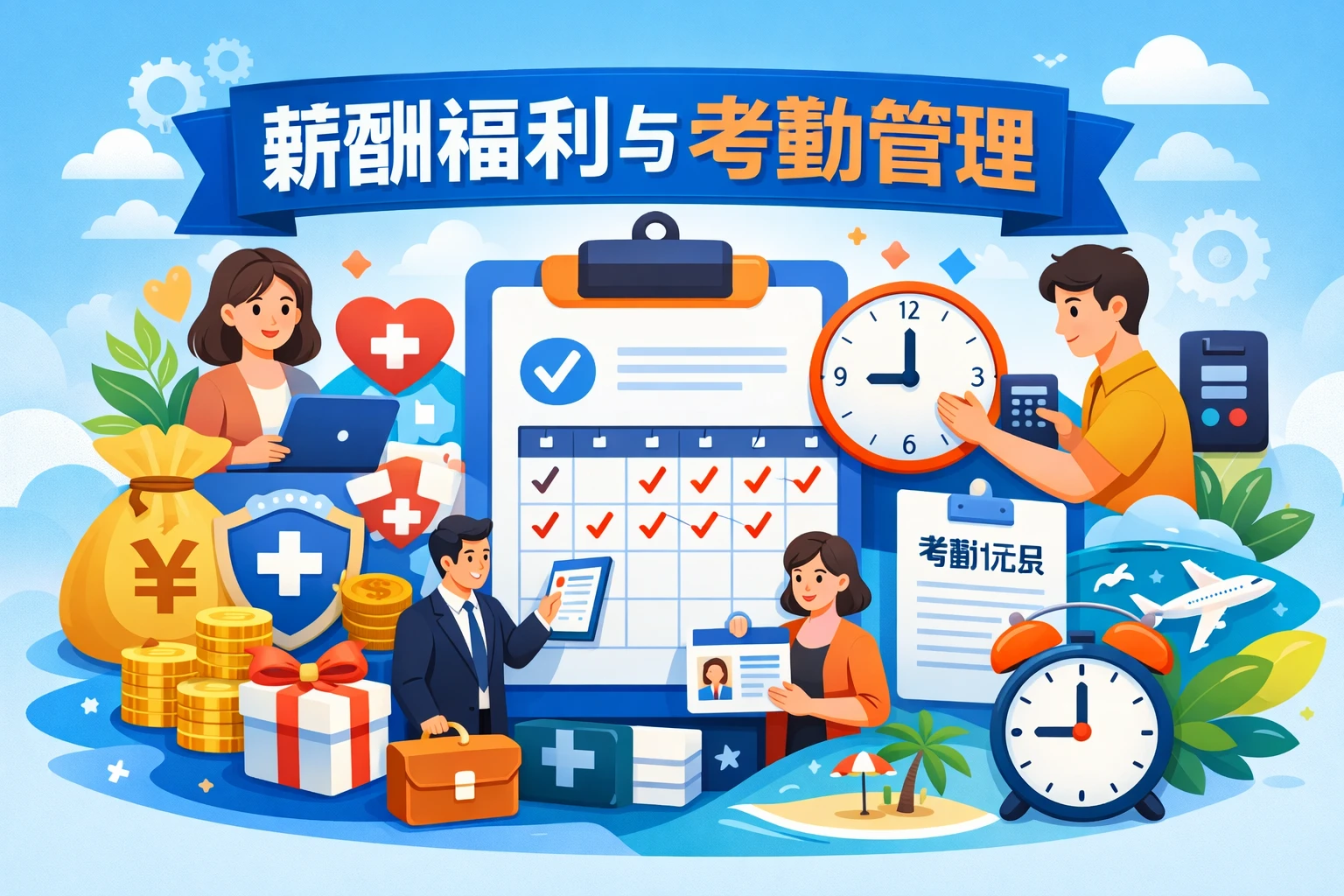 薪酬福利与考勤管理