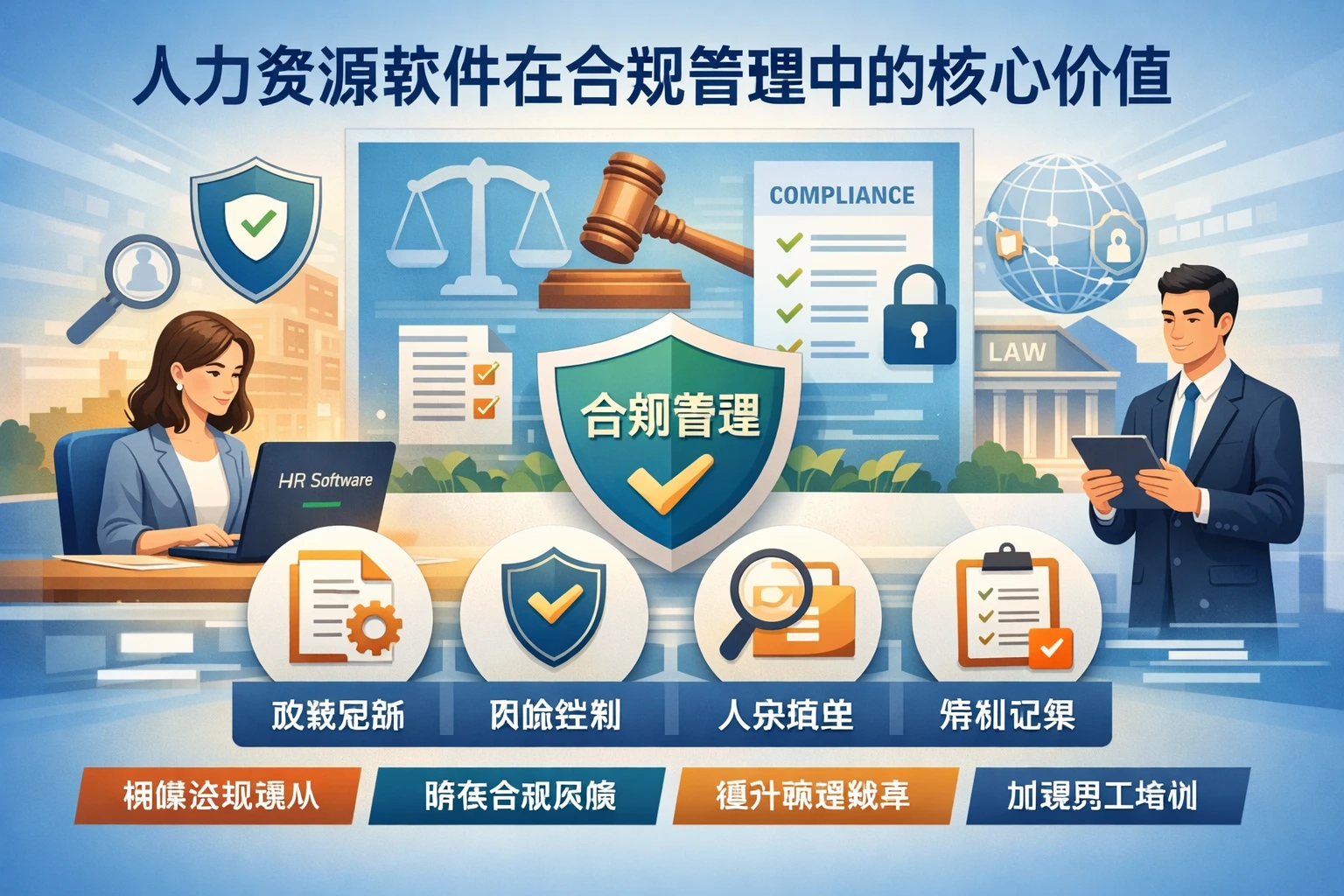 人力资源软件在合规管理中的核心价值