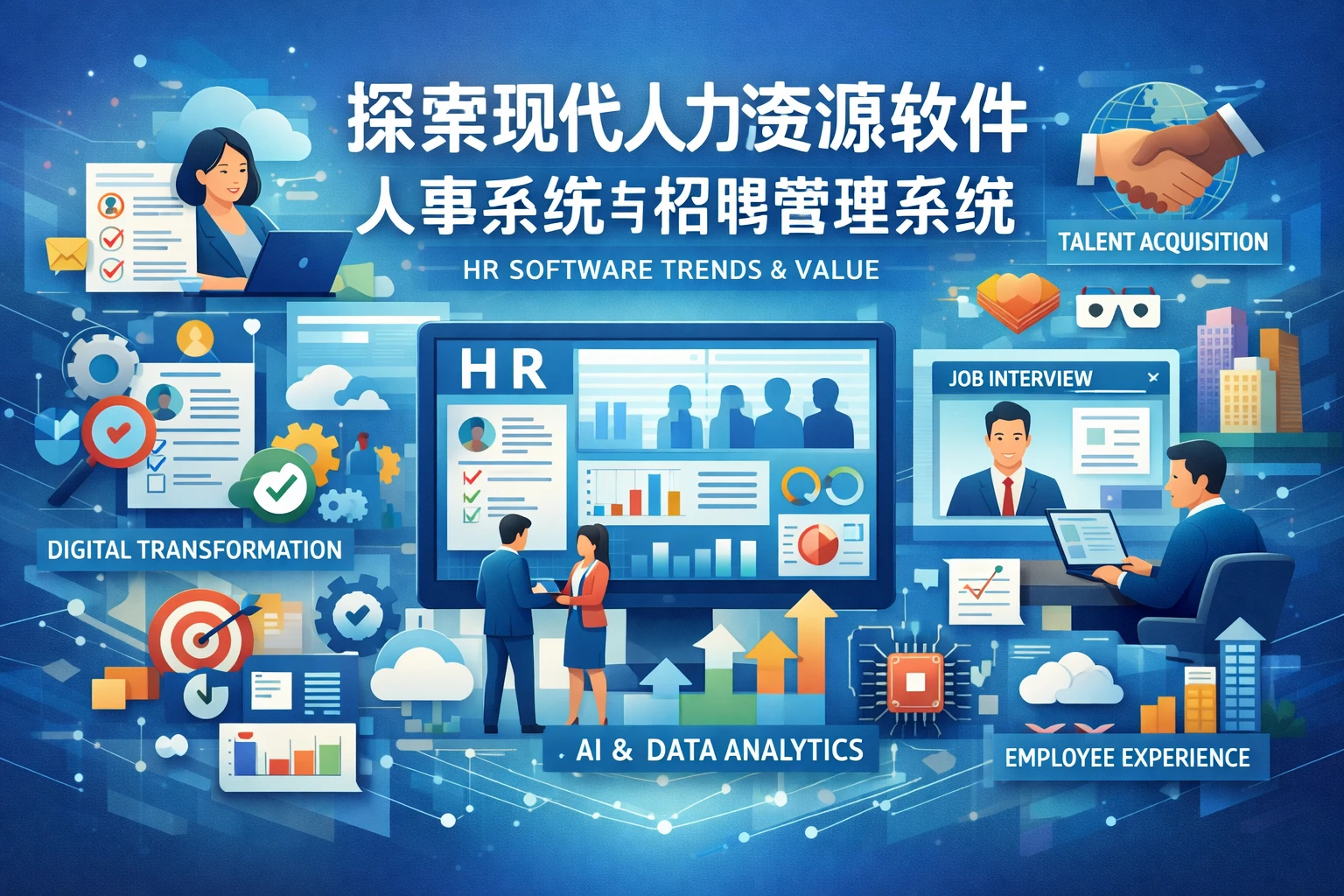 探索现代人力资源软件、人事系统厂商与招聘管理系统的核心价值与发展趋势