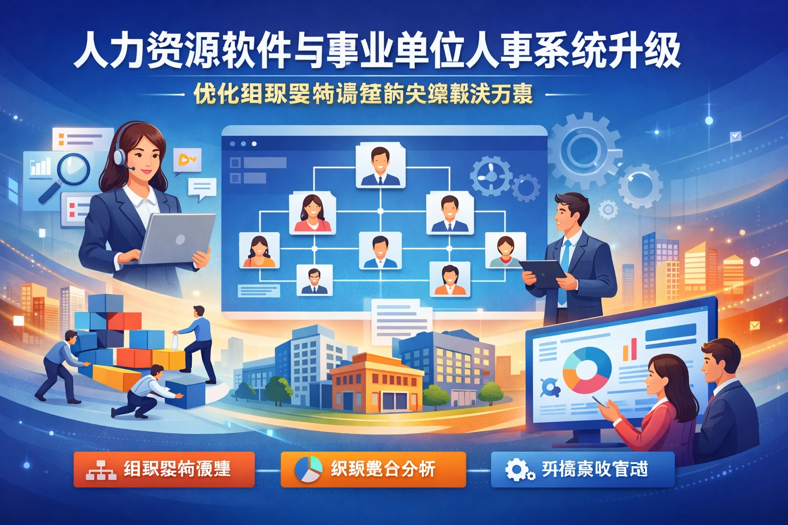 人力资源软件与事业单位人事系统升级：优化组织架构调整的关键解决方案