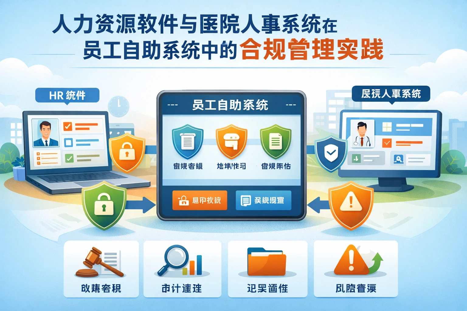 人力资源软件与医院人事系统在员工自助系统中的合规管理实践