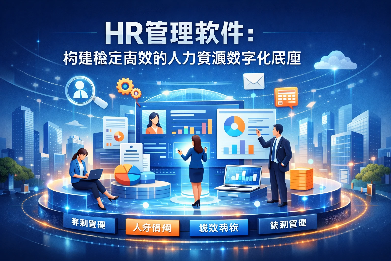 HR管理软件：构建稳定高效的人力资源数字化底座