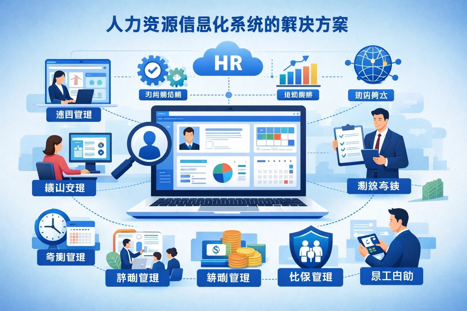 人力资源信息化系统的解决方案