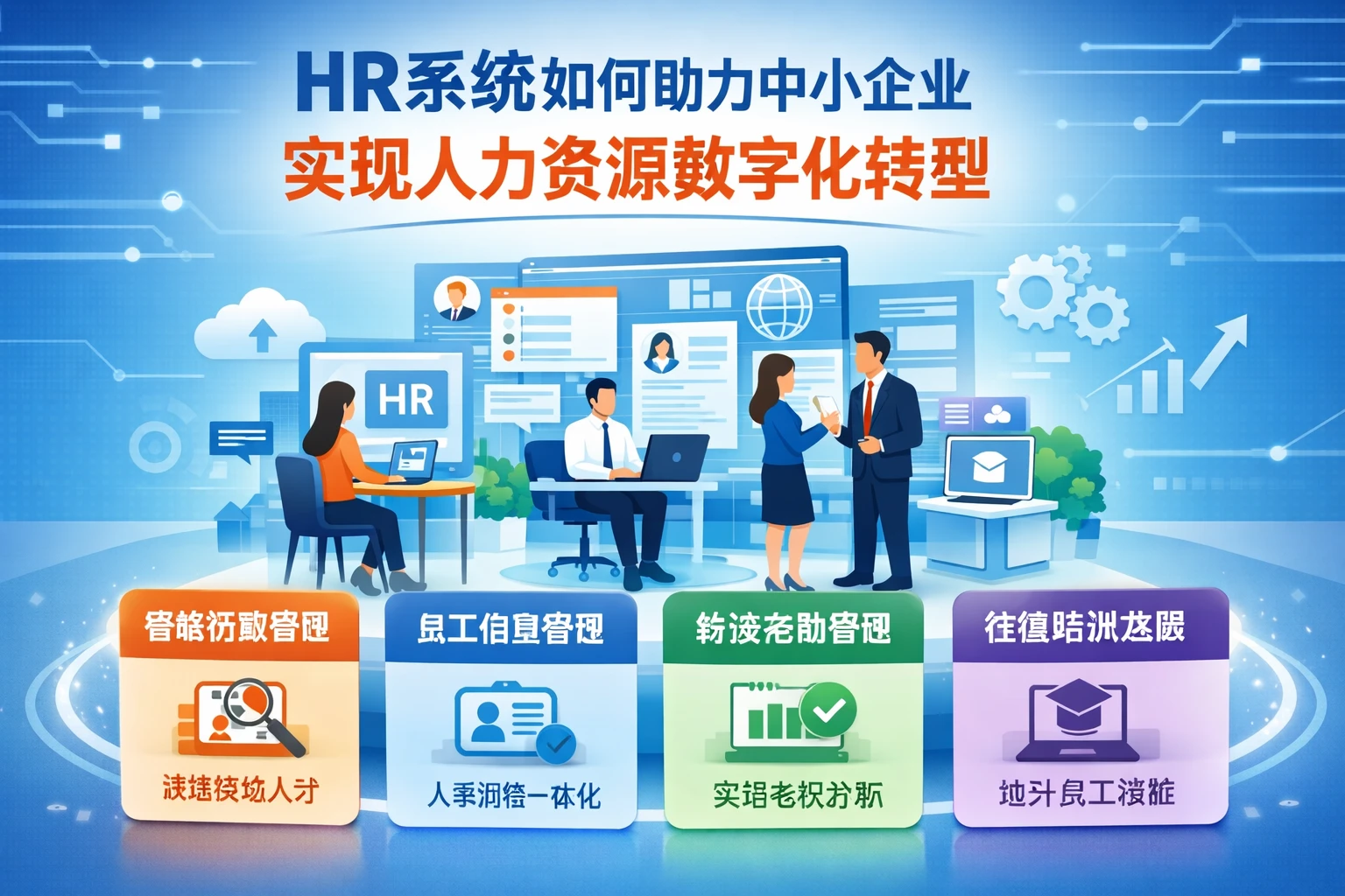 HR系统如何助力中小企业实现人力资源数字化转型