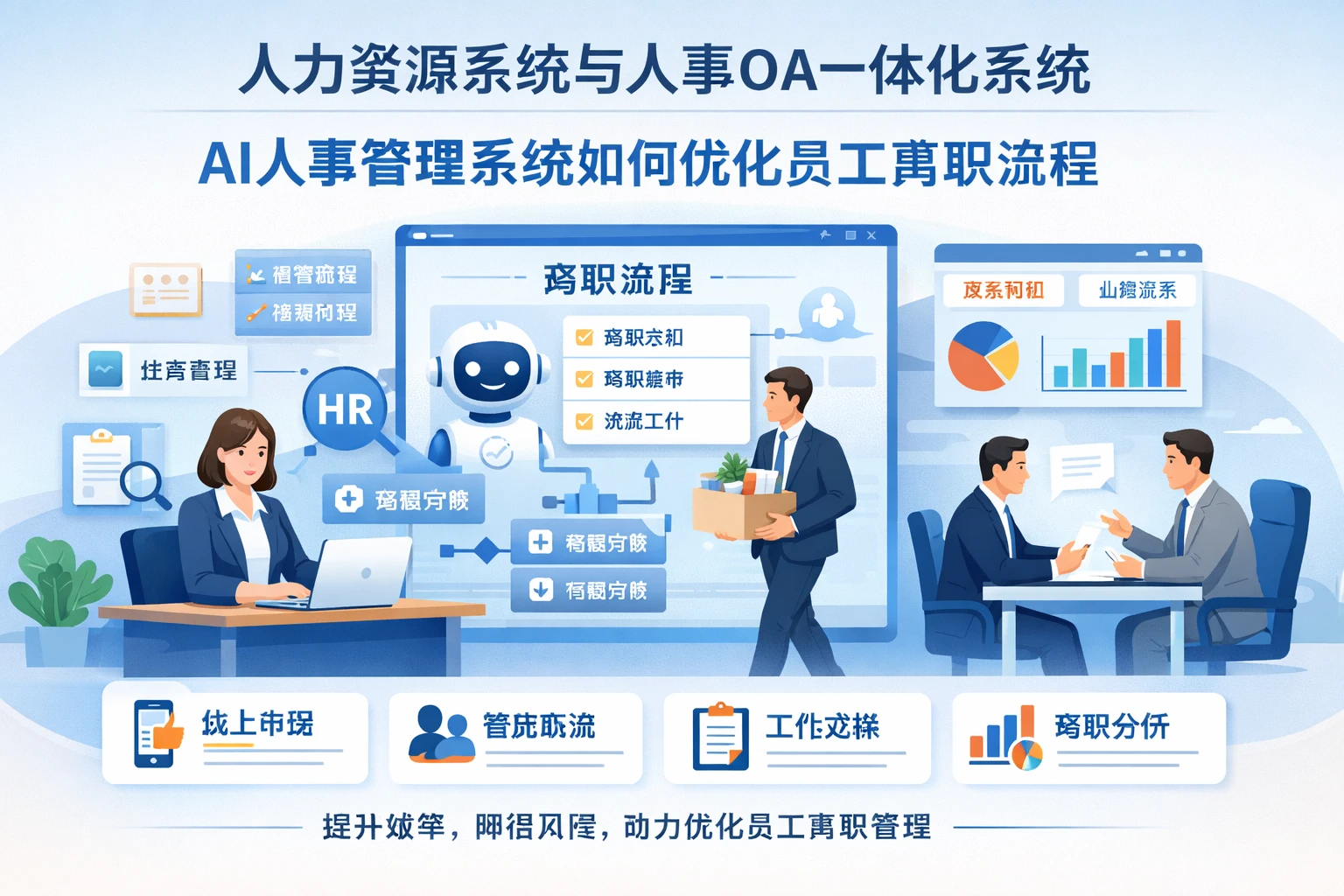 人力资源系统与人事OA一体化系统：AI人事管理系统如何优化员工离职流程