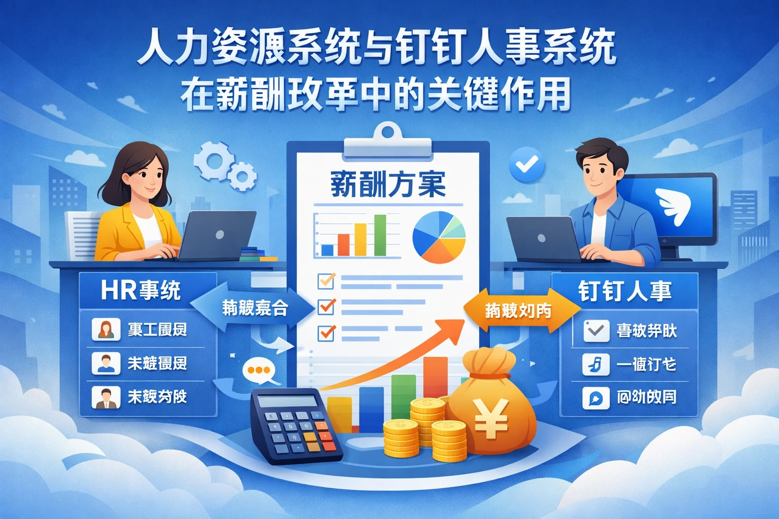 人力资源系统与钉钉人事系统在薪酬改革中的关键作用