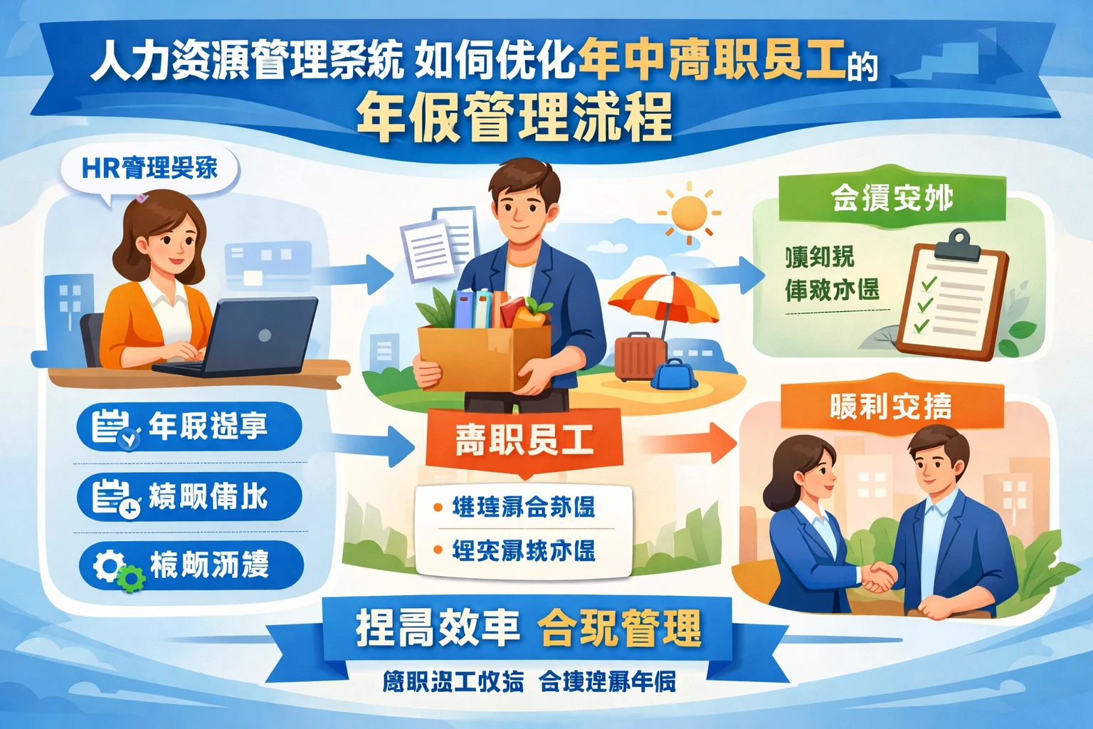 人力资源管理系统如何优化年中离职员工的年假管理流程