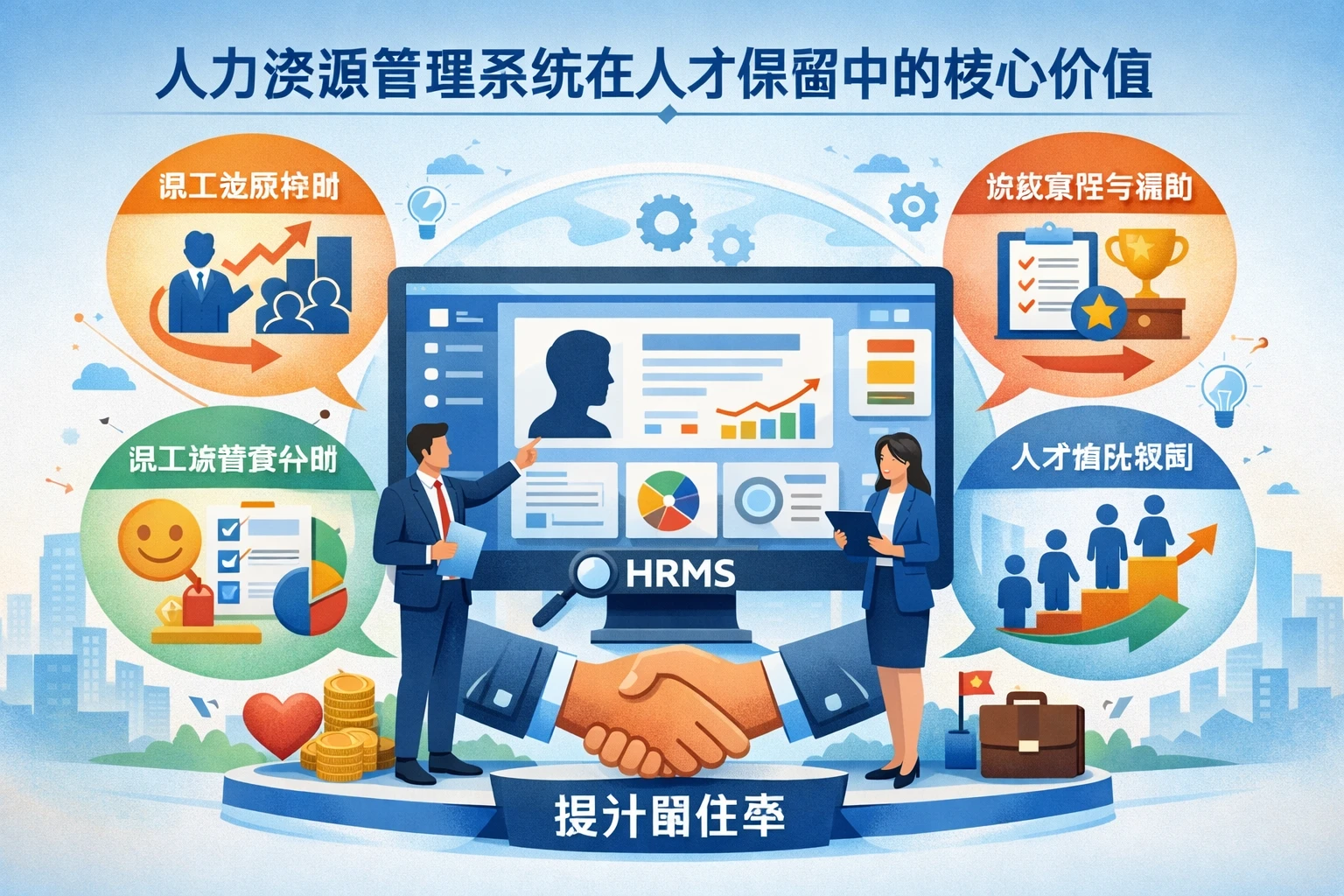 人力资源管理系统在人才保留中的核心价值