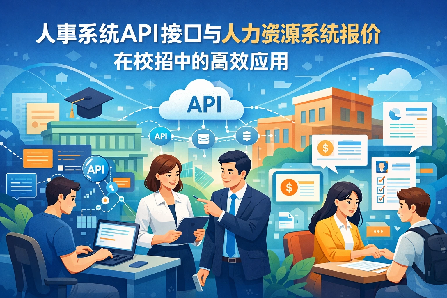 人事系统API接口与人力资源系统报价在校招中的高效应用