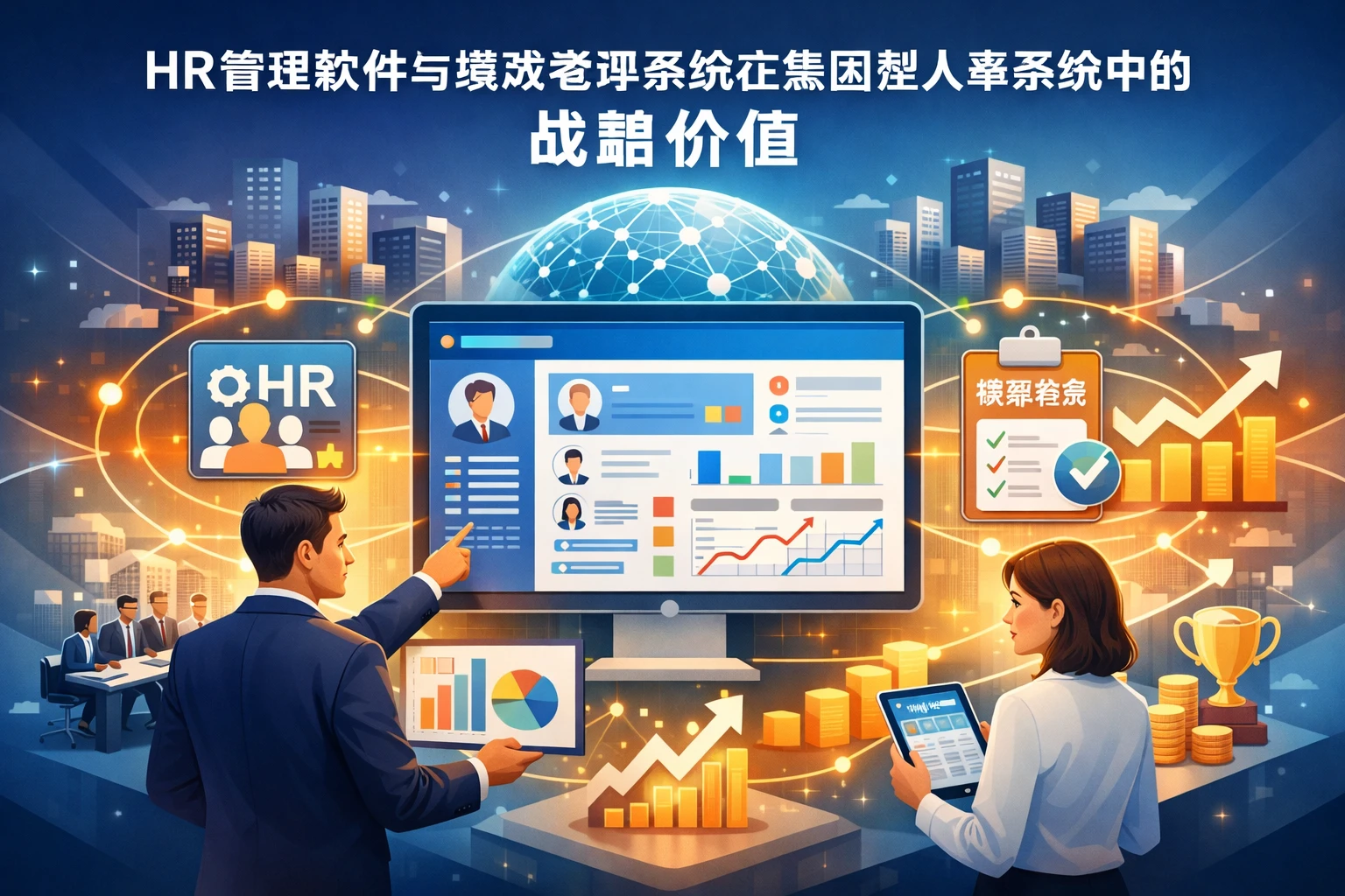HR管理软件与绩效考评系统在集团型人事系统中的战略价值