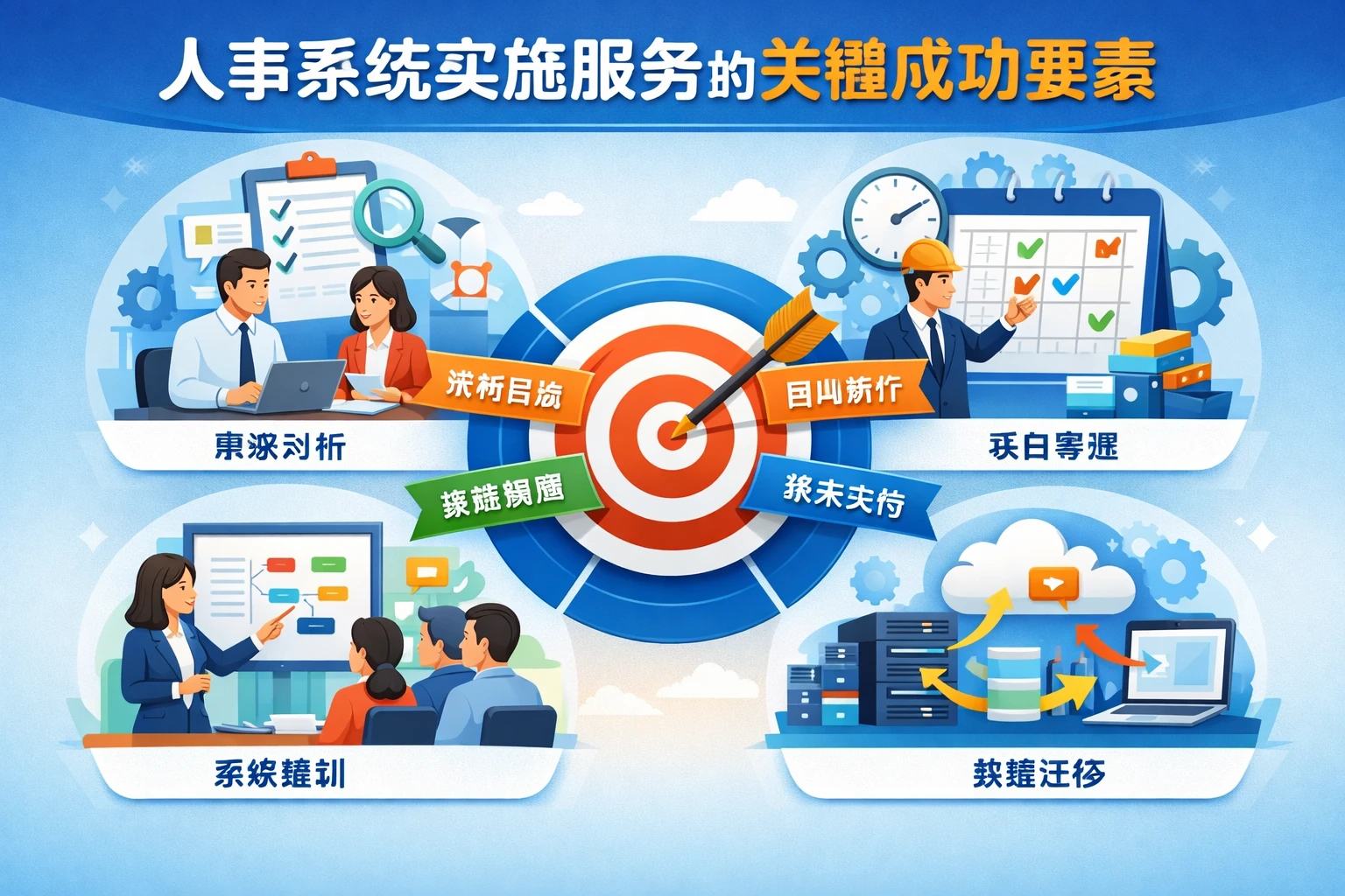 人事系统实施服务的关键成功要素