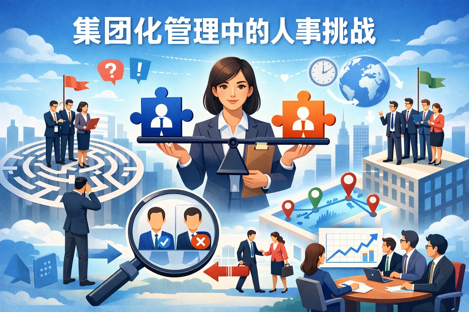 集团化管理中的人事挑战