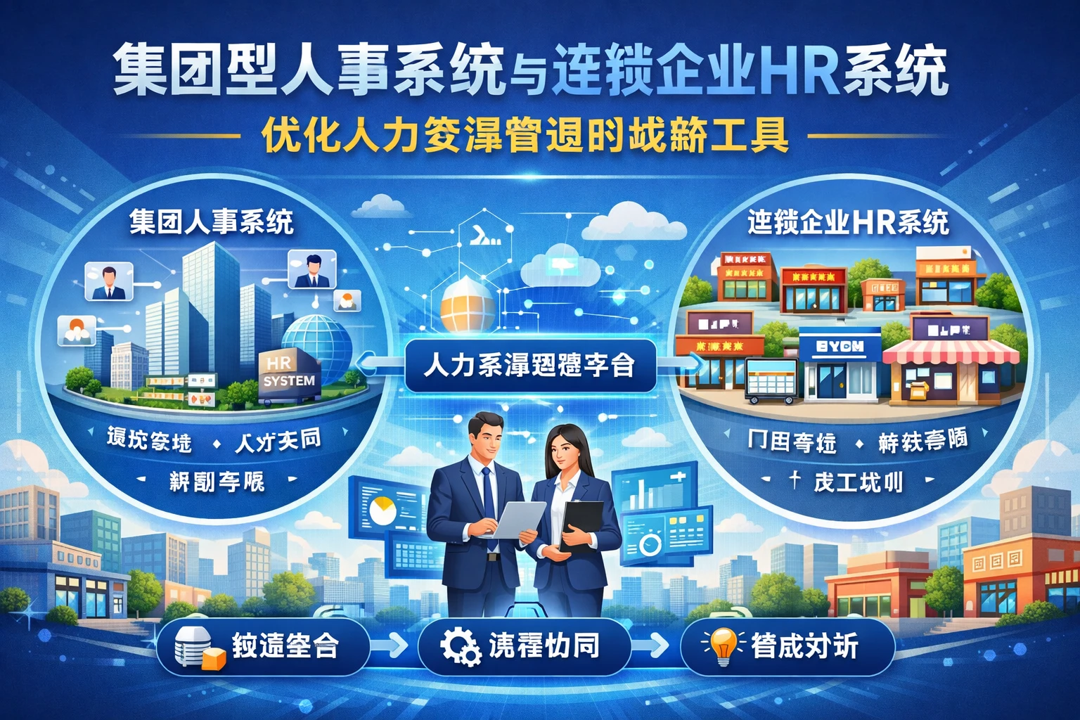 集团型人事系统与连锁企业HR系统：优化人力资源管理的战略工具