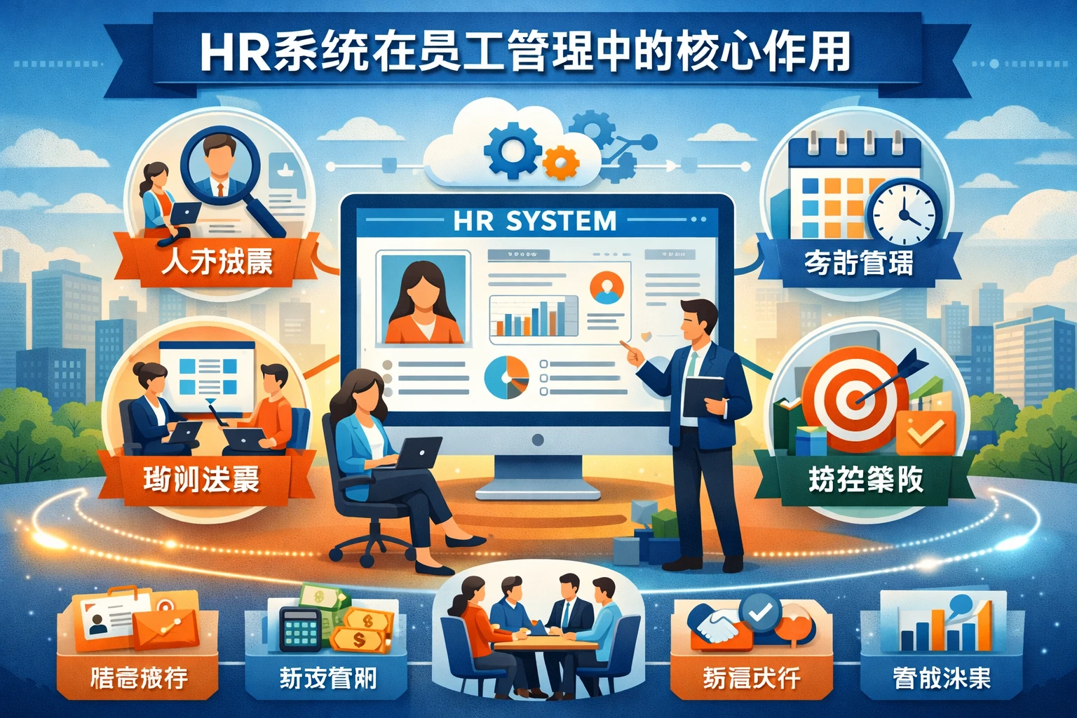 HR系统在员工管理中的核心作用
