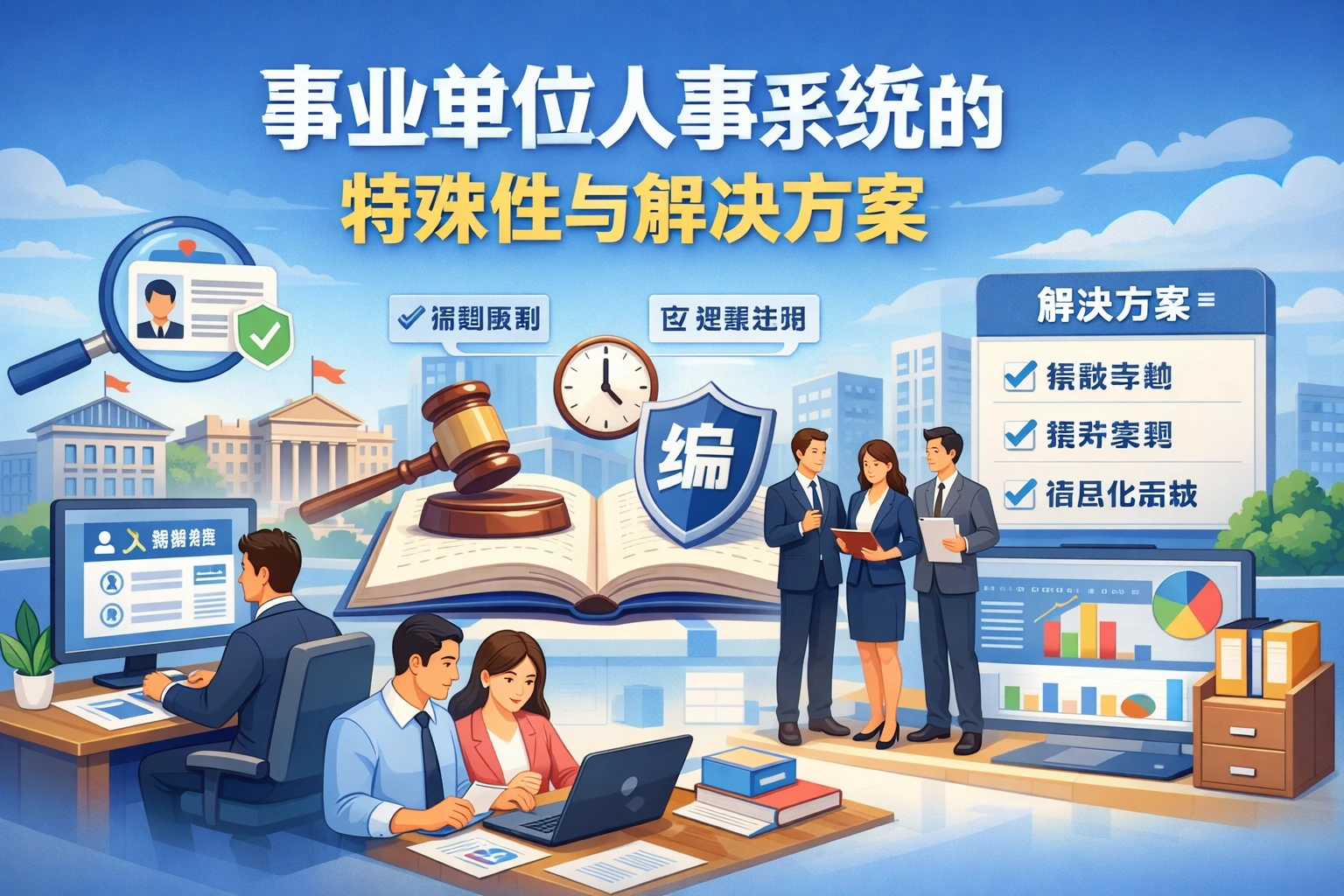 事业单位人事系统的特殊性与解决方案