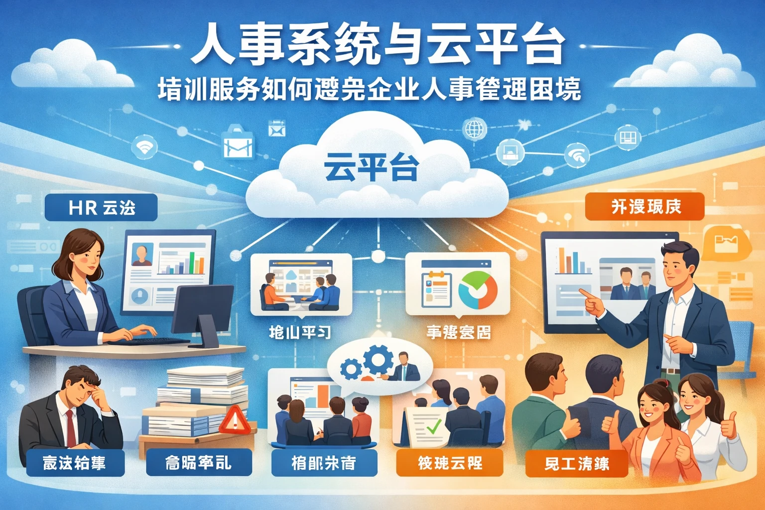 人事系统与云平台：培训服务如何避免企业人事管理困境
