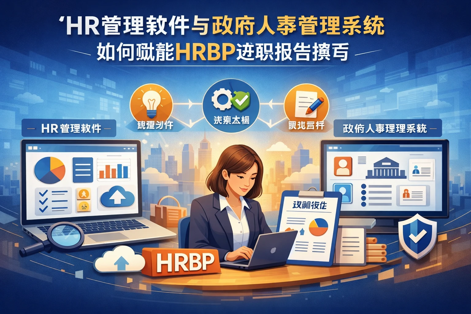 HR管理软件与政府人事管理系统如何赋能HRBP述职报告撰写