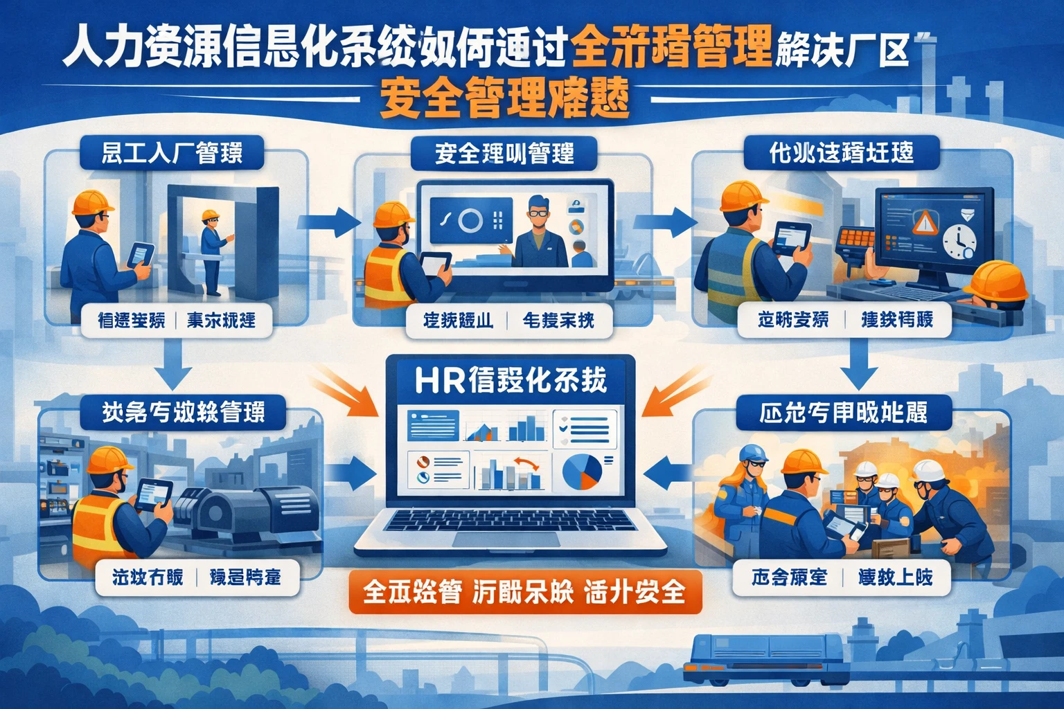 人力资源信息化系统如何通过全流程管理解决厂区安全管理难题