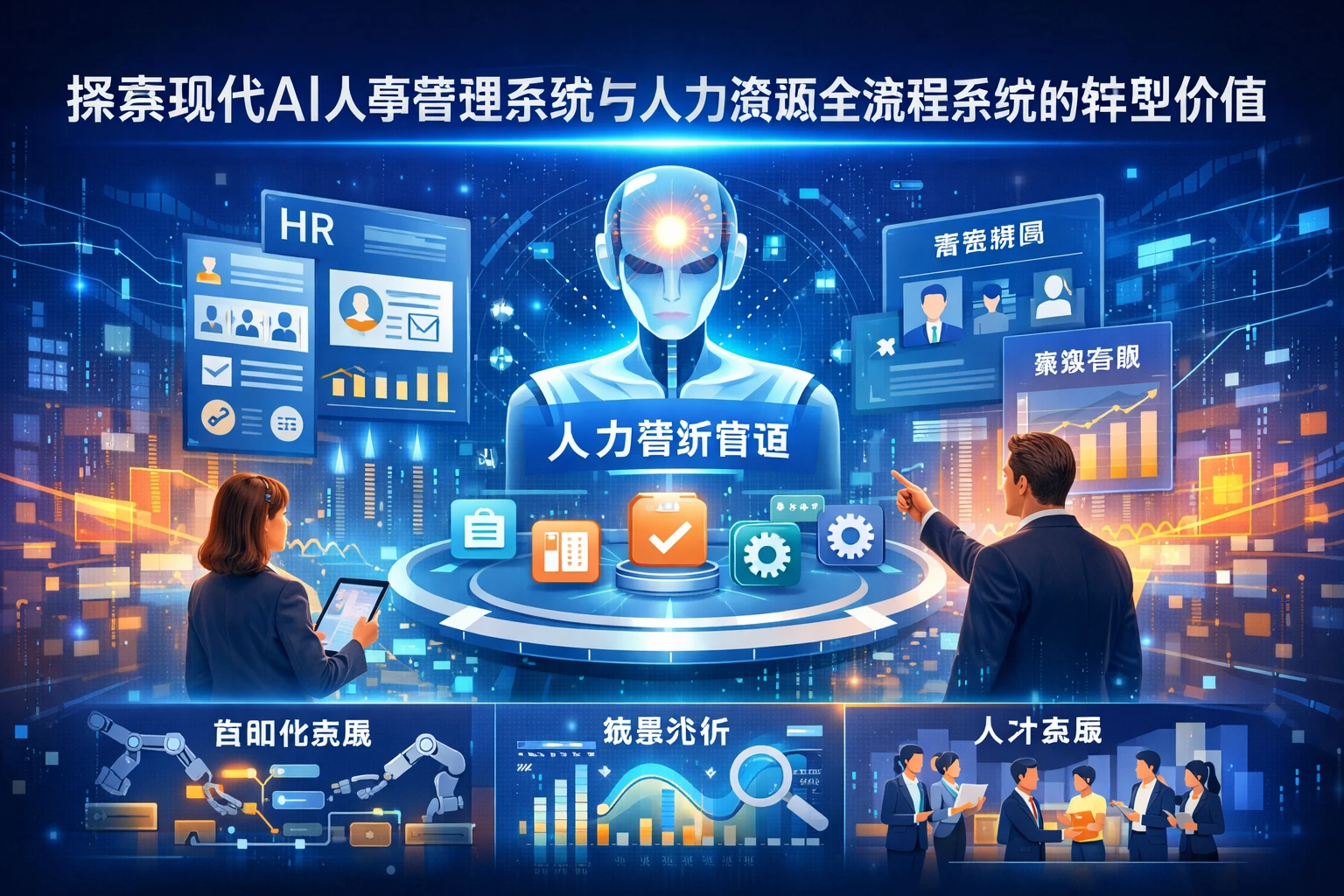 探索现代AI人事管理系统与人力资源全流程系统的转型价值