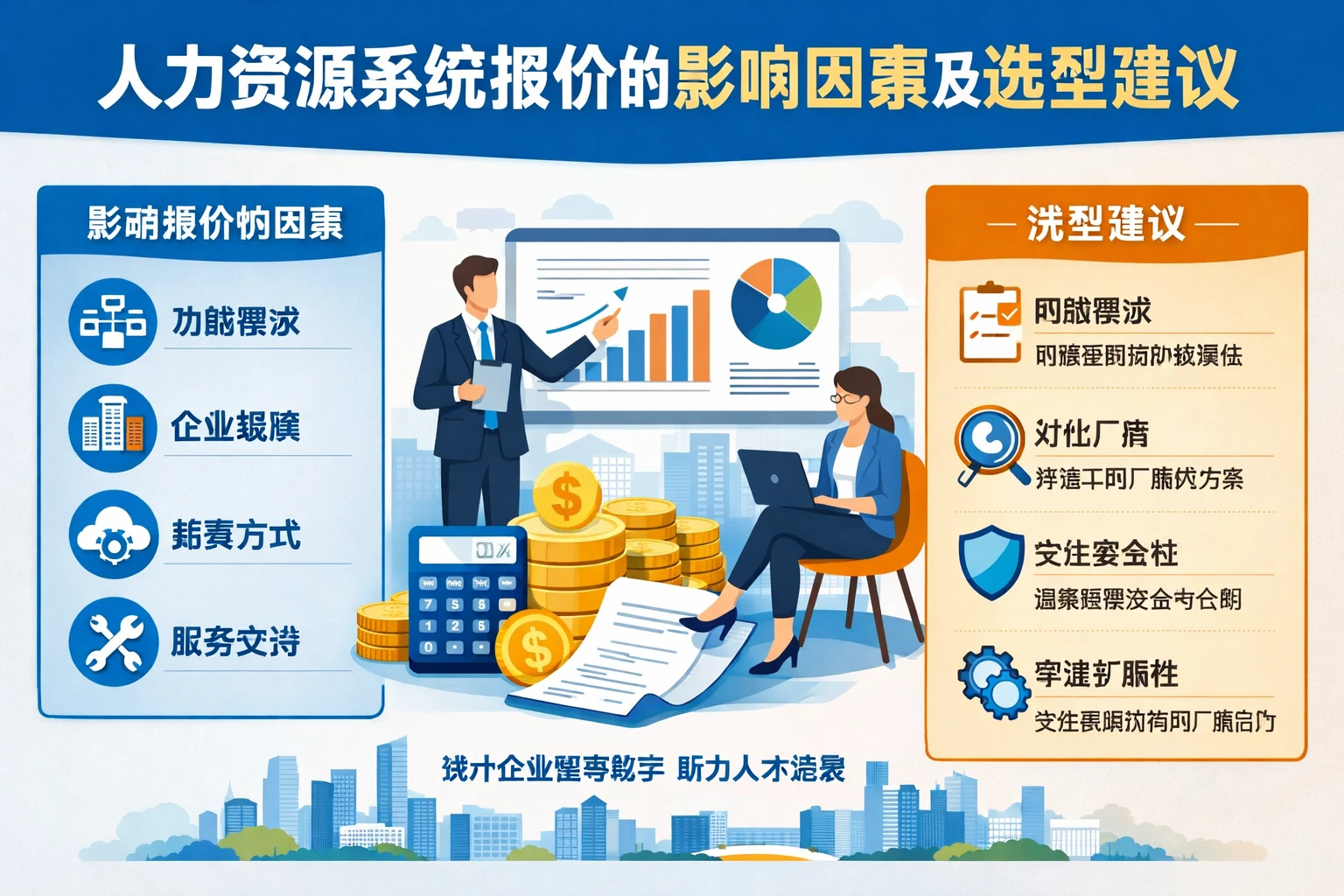 人力资源系统报价的影响因素及选型建议