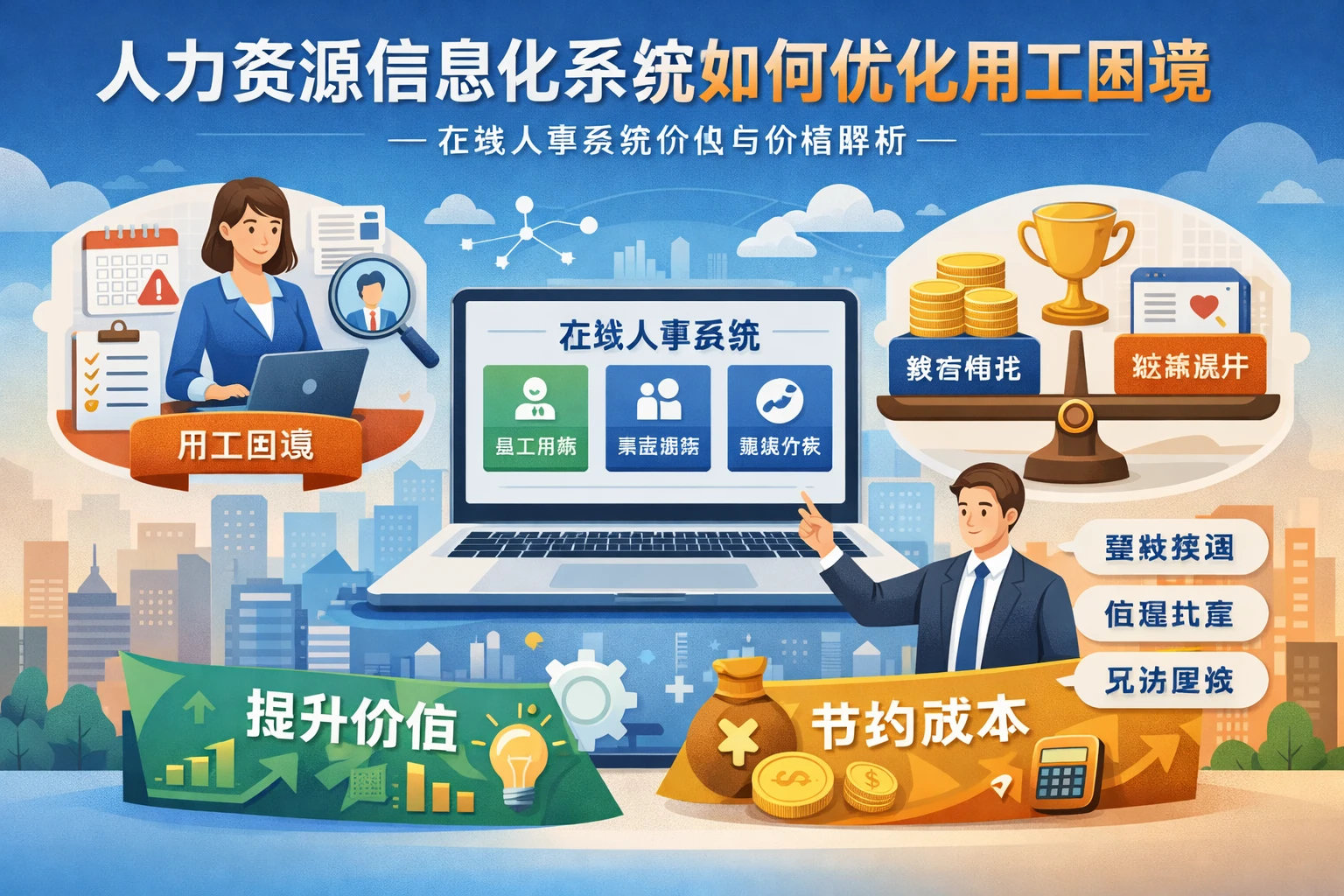 人力资源信息化系统如何优化用工困境——在线人事系统价值与价格解析
