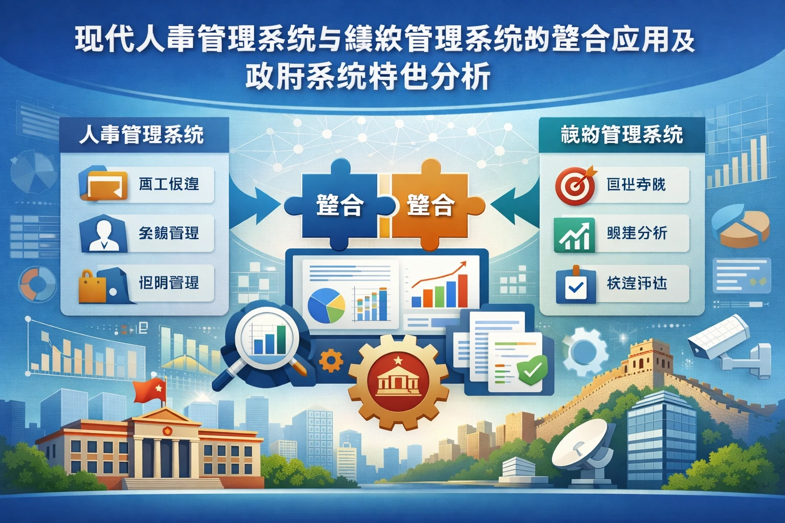 现代人事管理系统与绩效管理系统的整合应用及政府系统特色分析