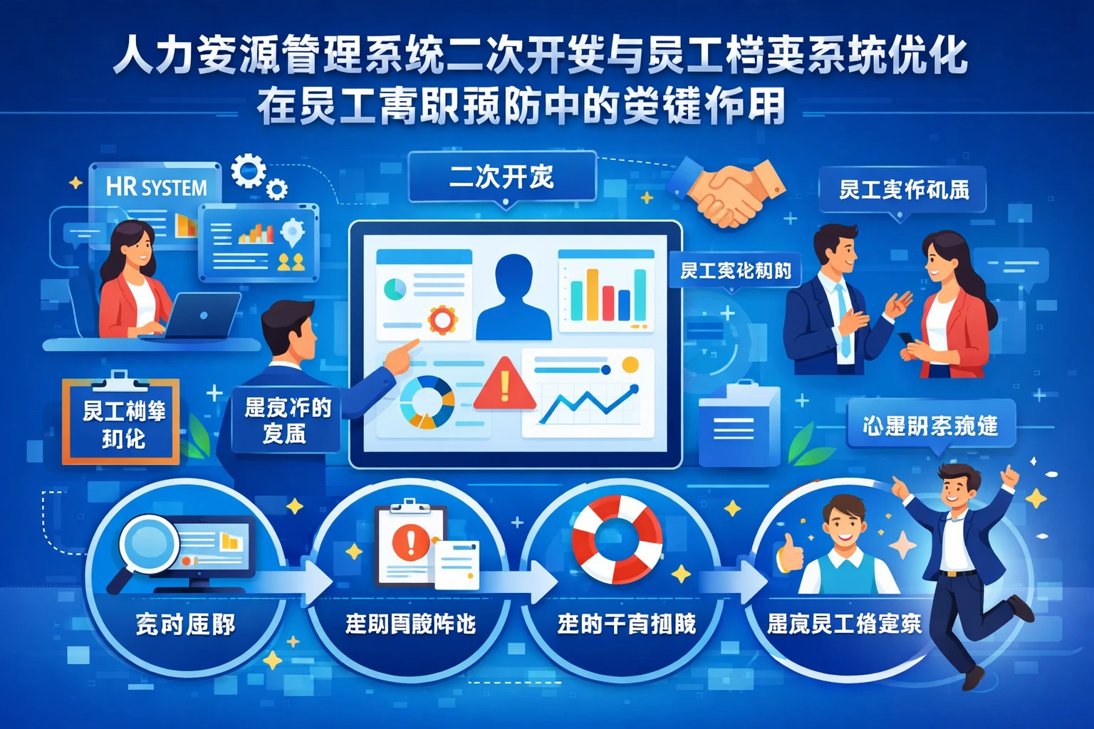人力资源管理系统二次开发与员工档案系统优化在员工离职预防中的关键作用
