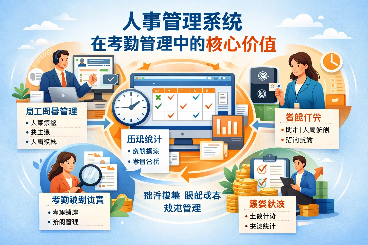 人事管理系统在考勤管理中的核心价值