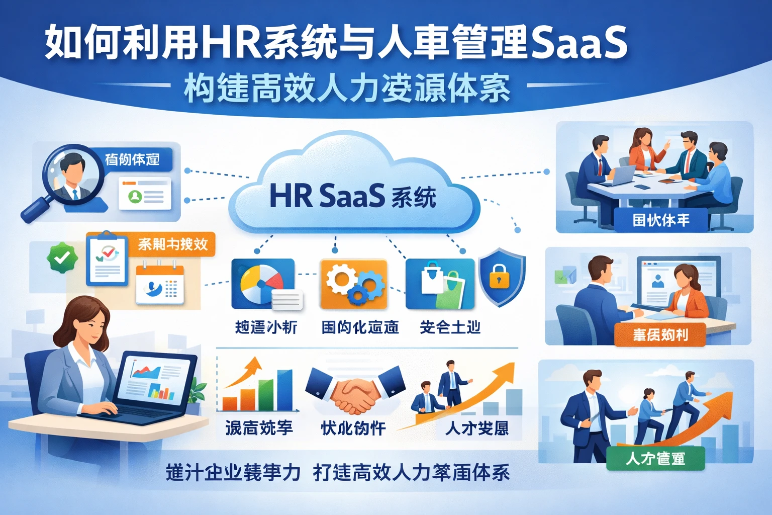 如何利用HR系统与人事管理SaaS构建高效人力资源体系