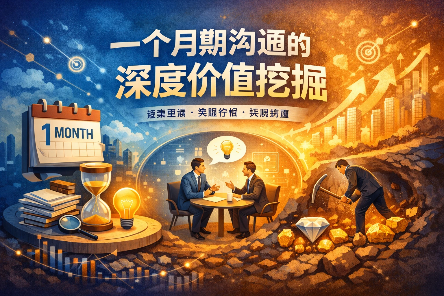 一个月期沟通的深度价值挖掘