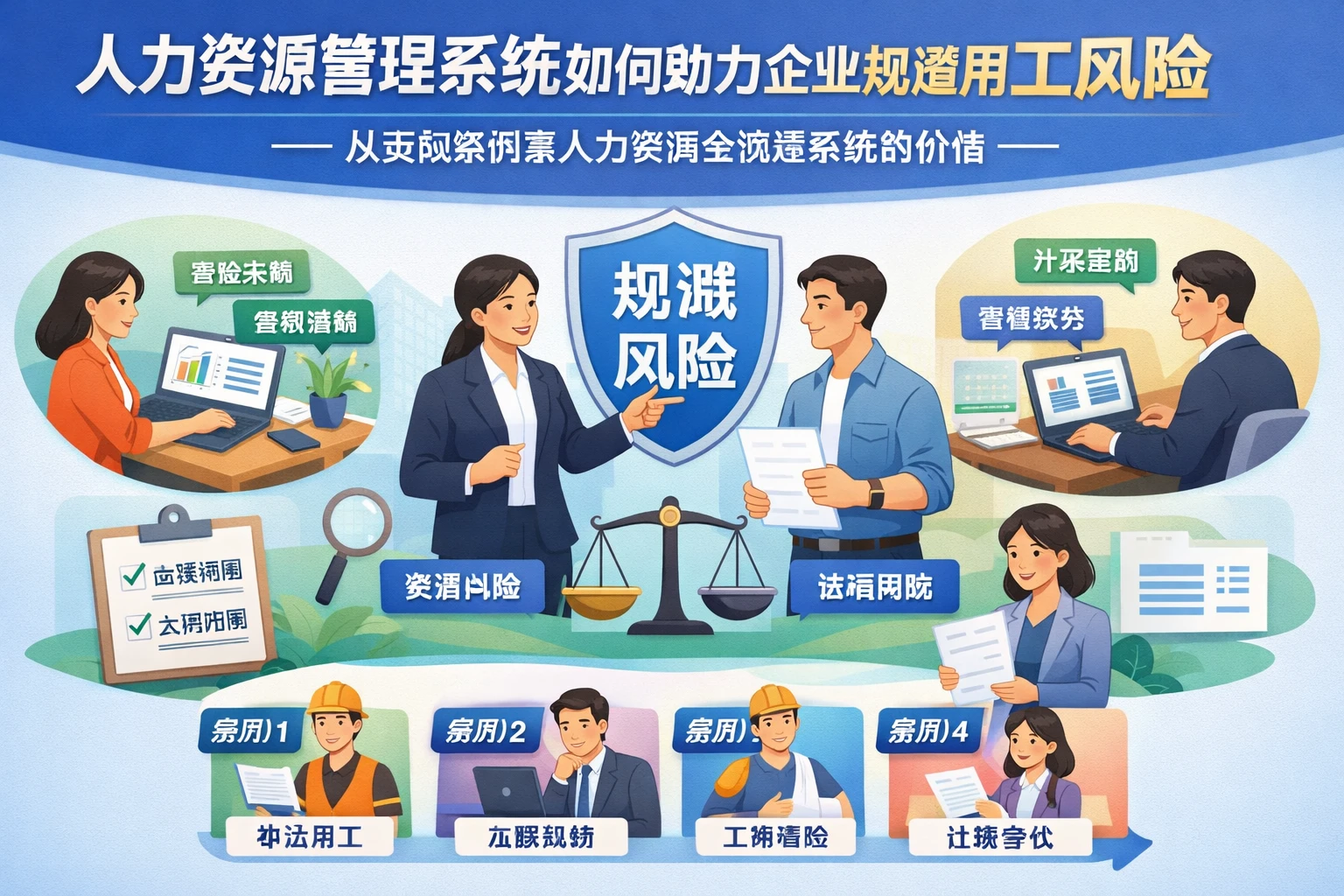 人力资源管理系统如何助力企业规避用工风险——从实际案例看人力资源全流程系统的价值