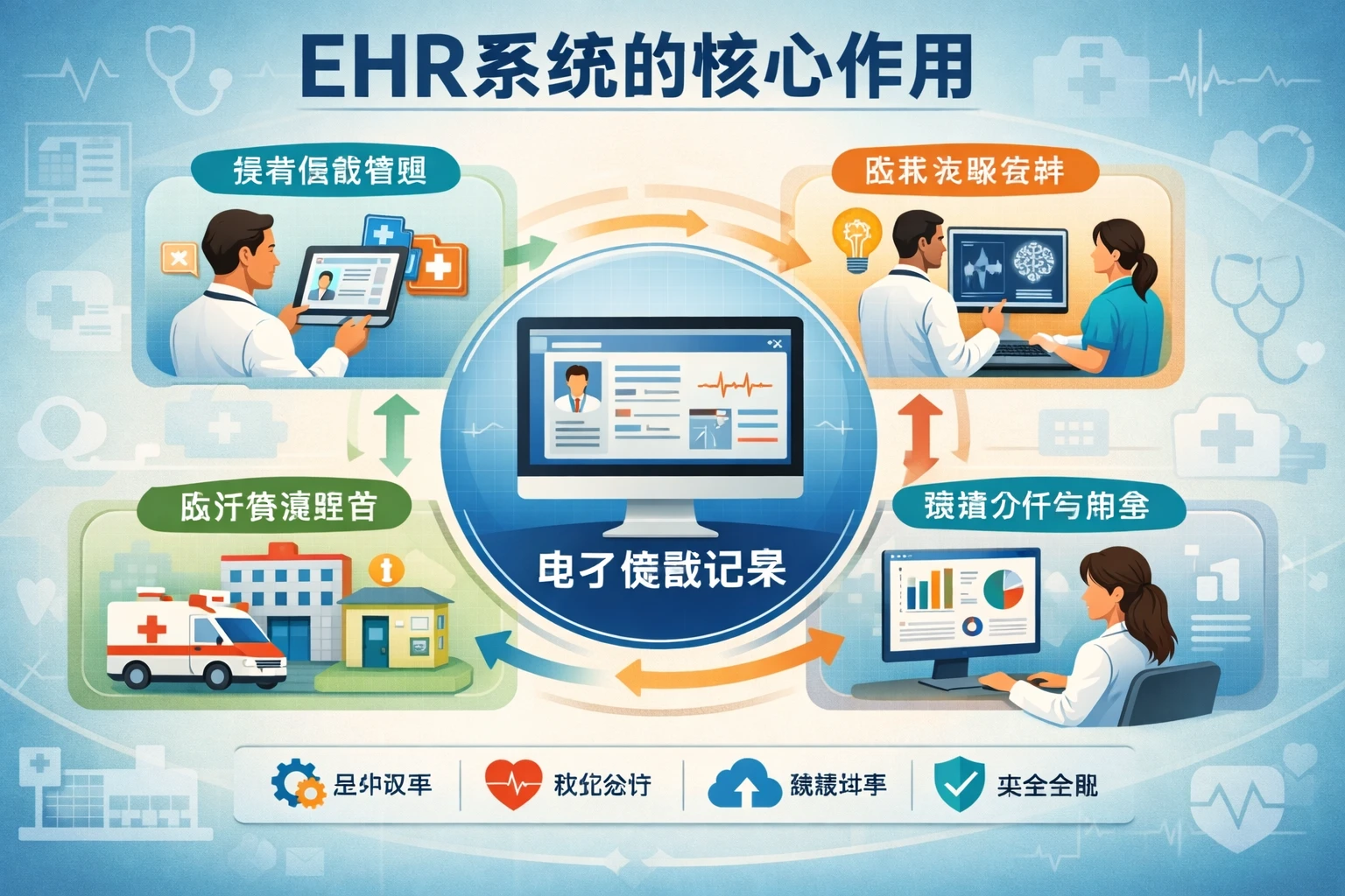 EHR系统的核心作用