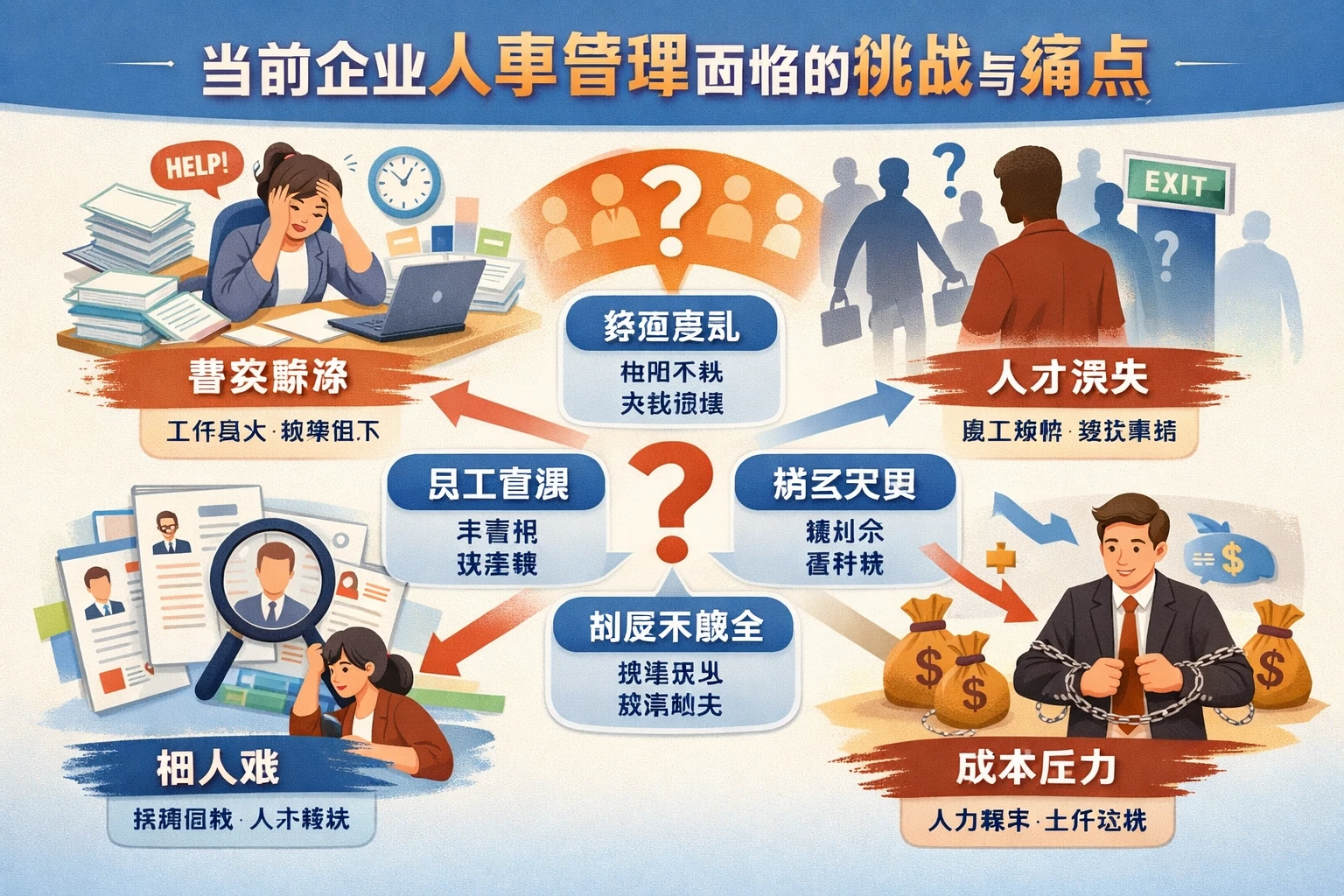 当前企业人事管理面临的挑战与痛点