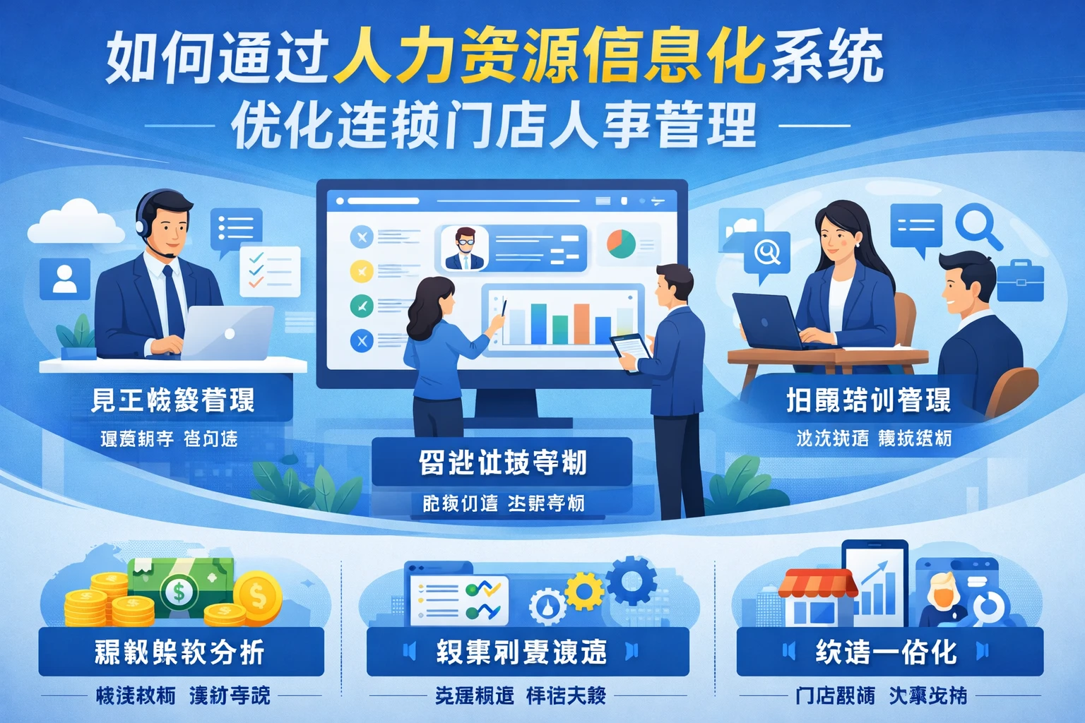 如何通过人力资源信息化系统优化连锁门店人事管理