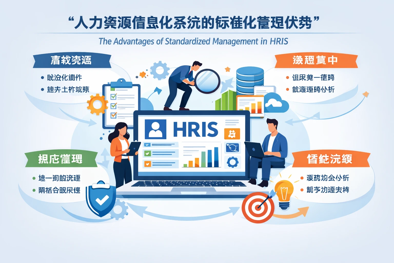 人力资源信息化系统的标准化管理优势