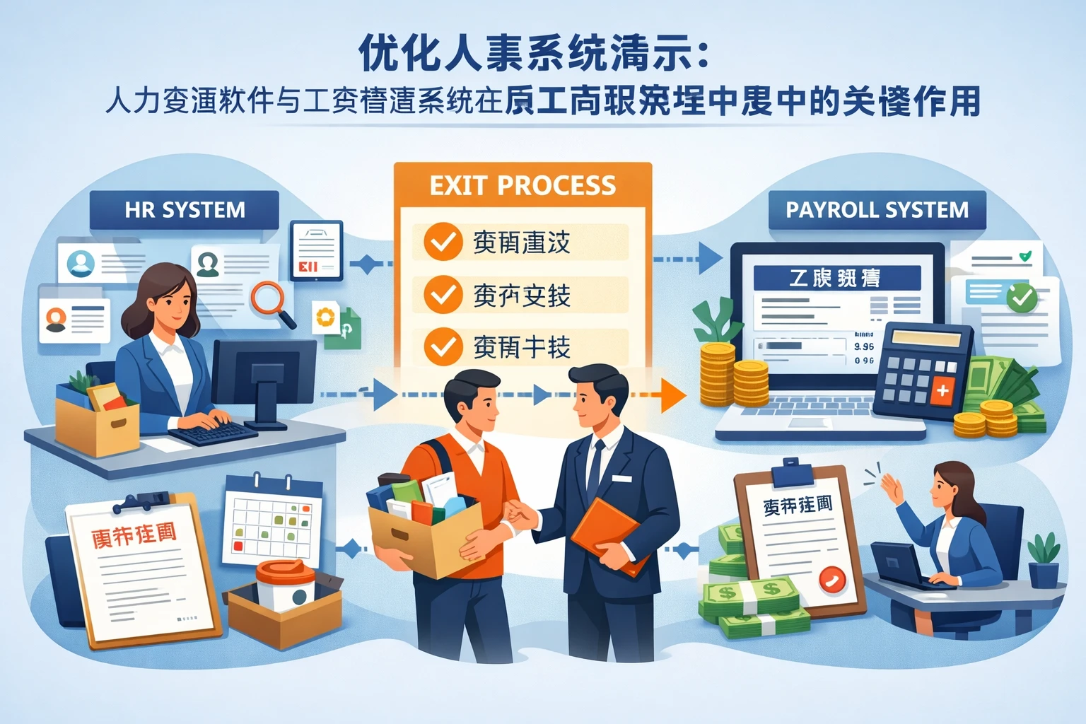 优化人事系统演示：人力资源软件与工资管理系统在员工离职流程中的关键作用