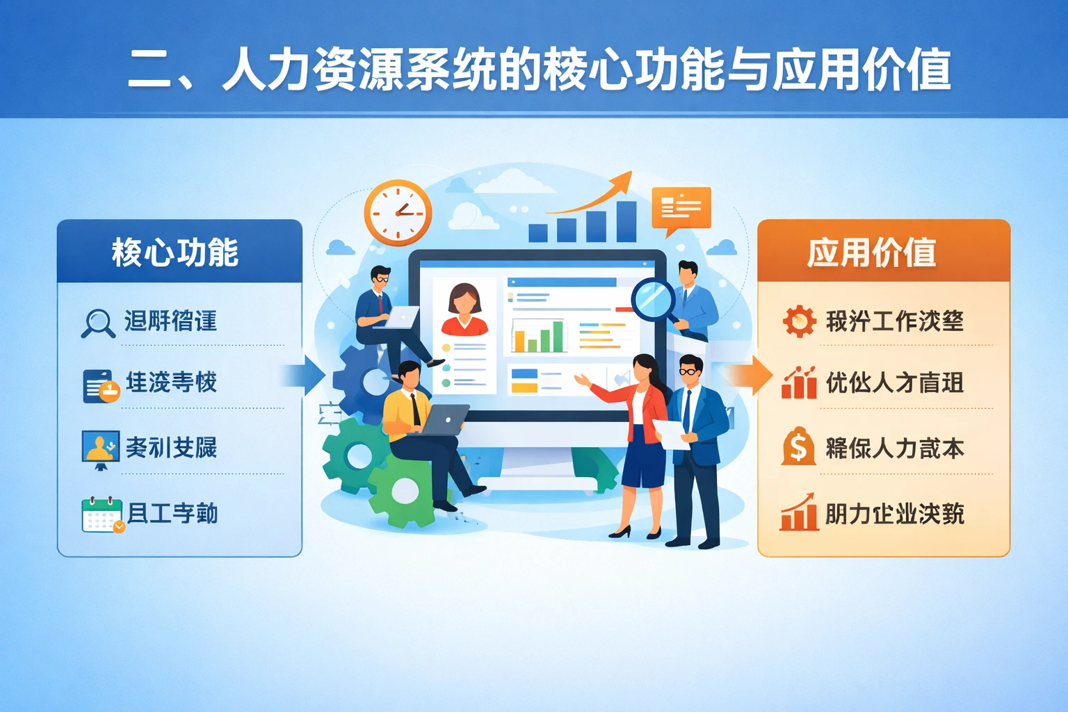 二、人力资源系统的核心功能与应用价值