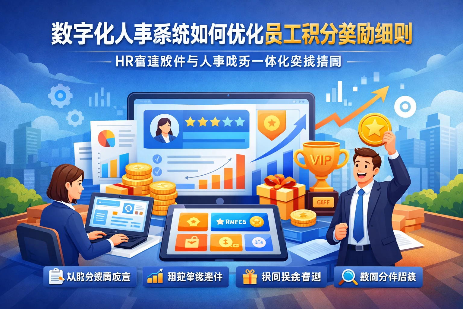 数字化人事系统如何优化员工积分奖励细则 - HR管理软件与人事财务一体化实战指南