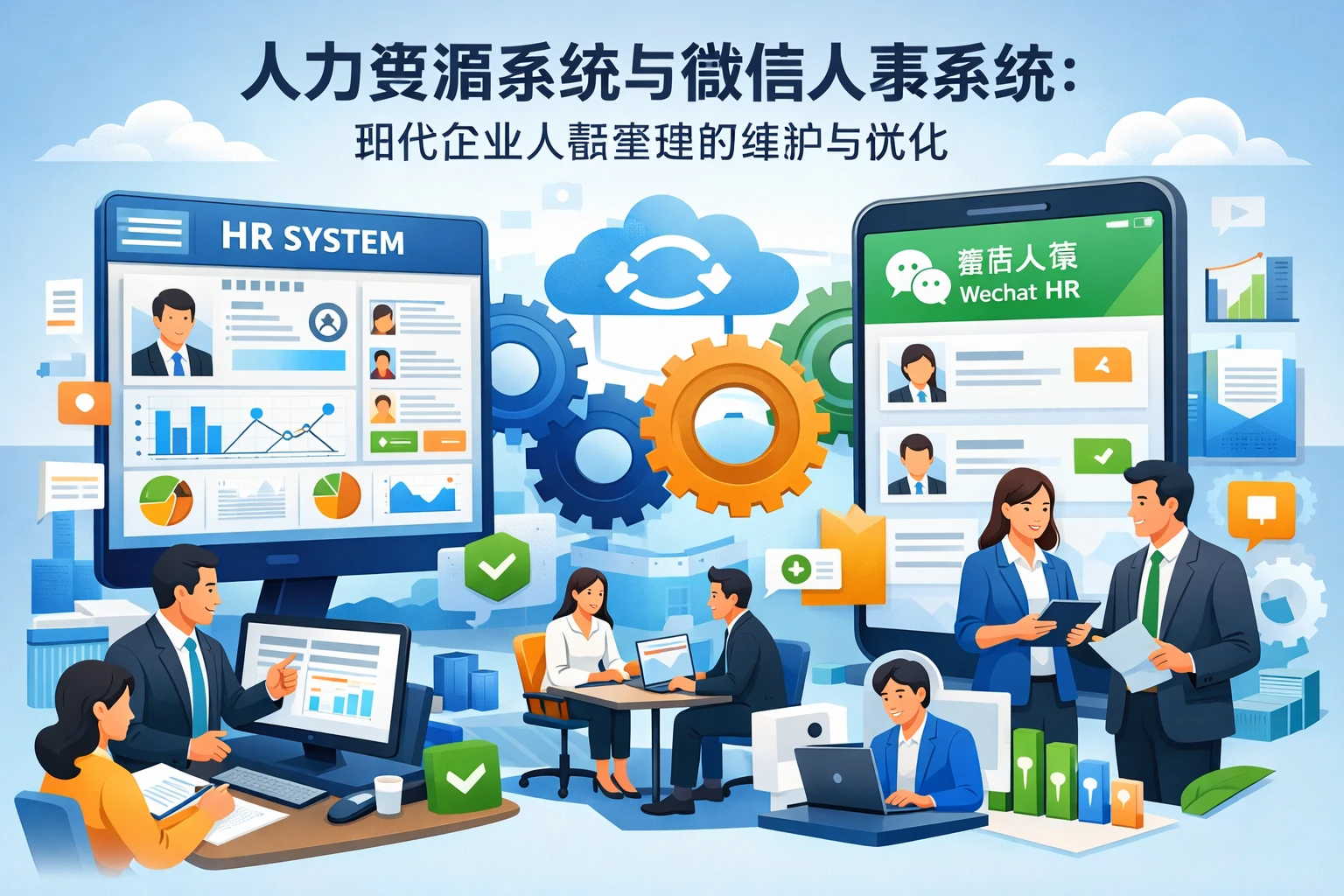 人力资源系统与微信人事系统：现代企业人事管理的维护与优化
