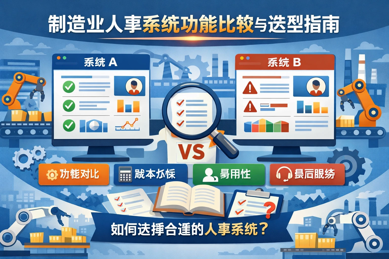 制造业人事系统功能比较与选型指南