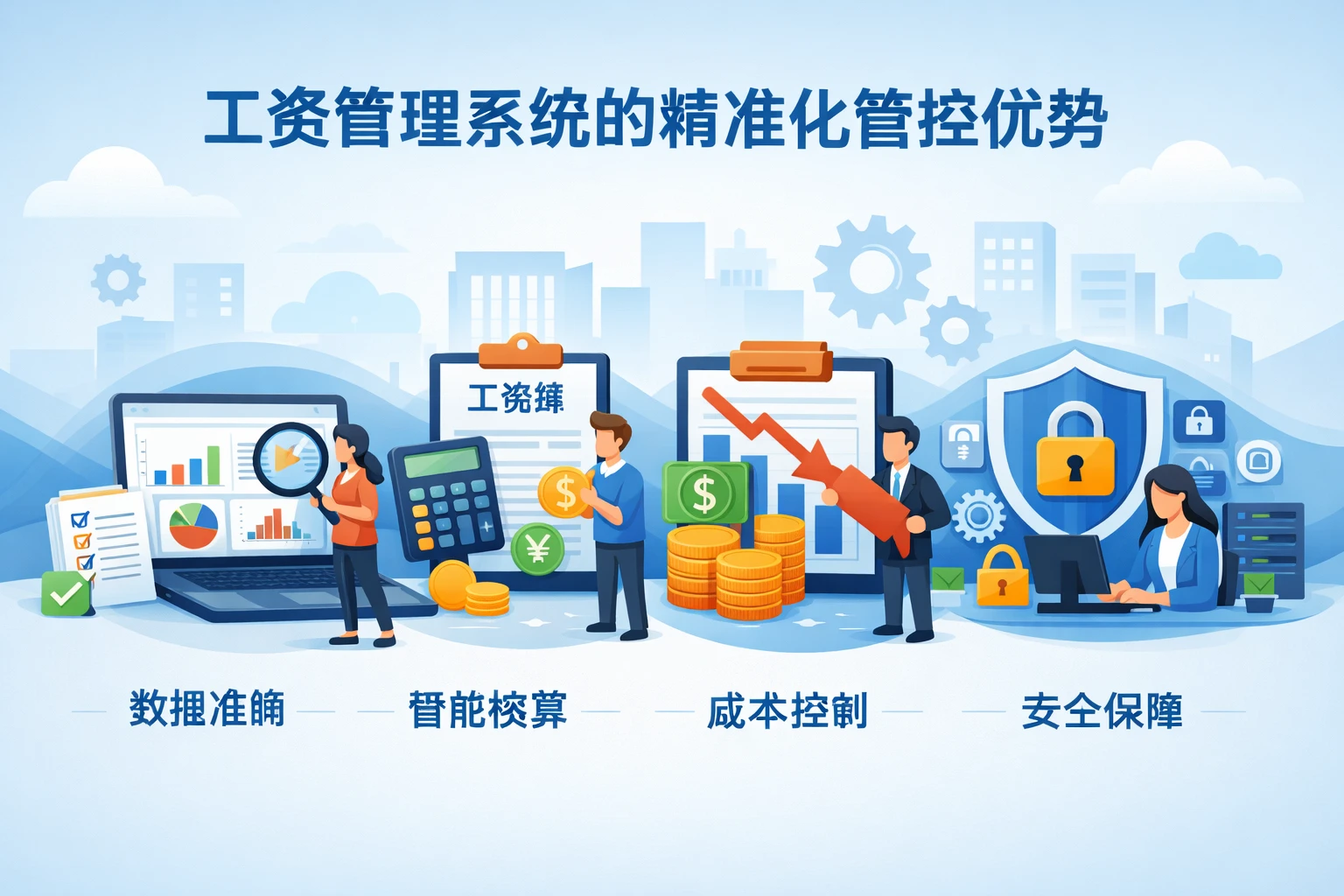 工资管理系统的精准化管控优势