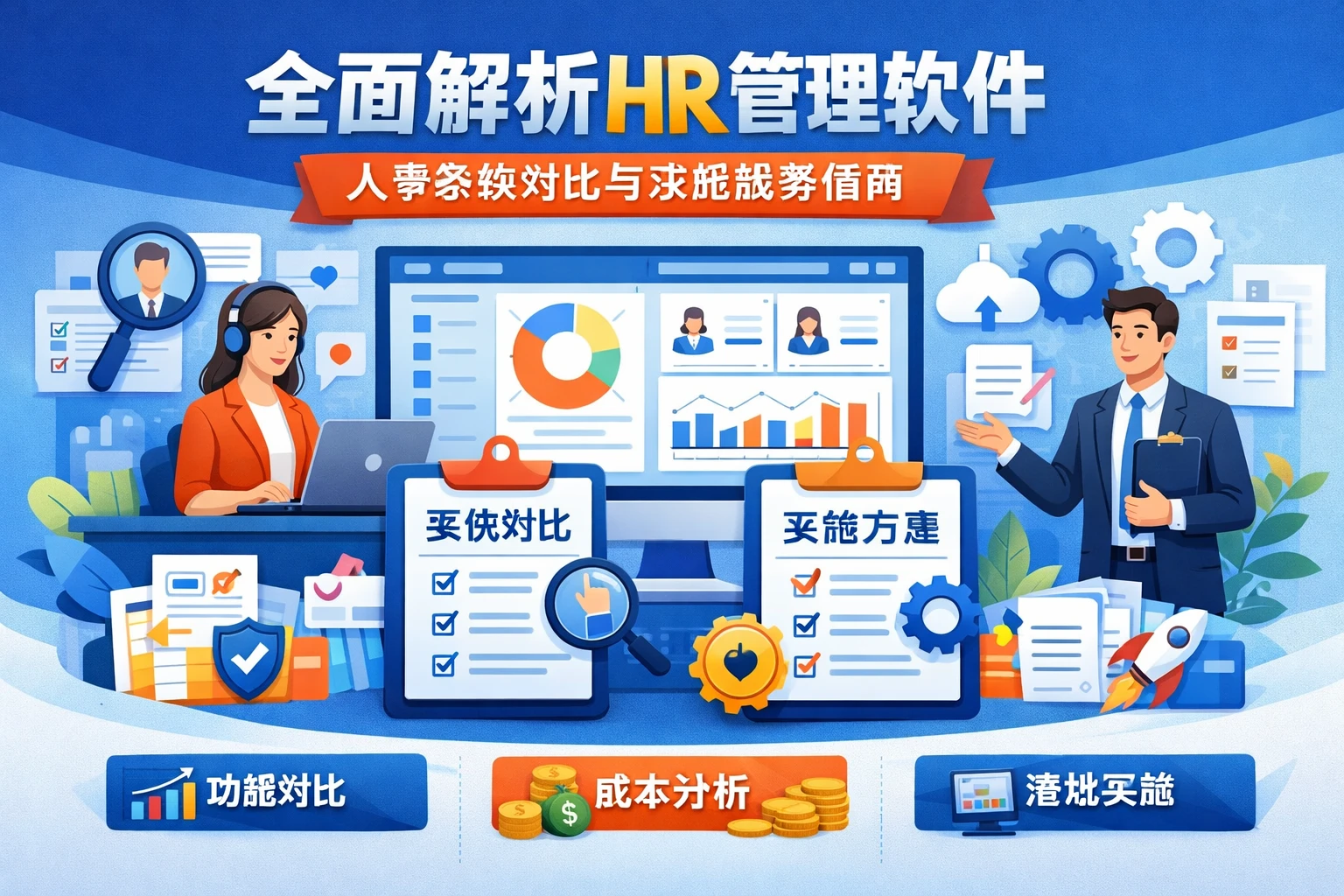 全面解析HR管理软件：人事系统对比与实施服务指南