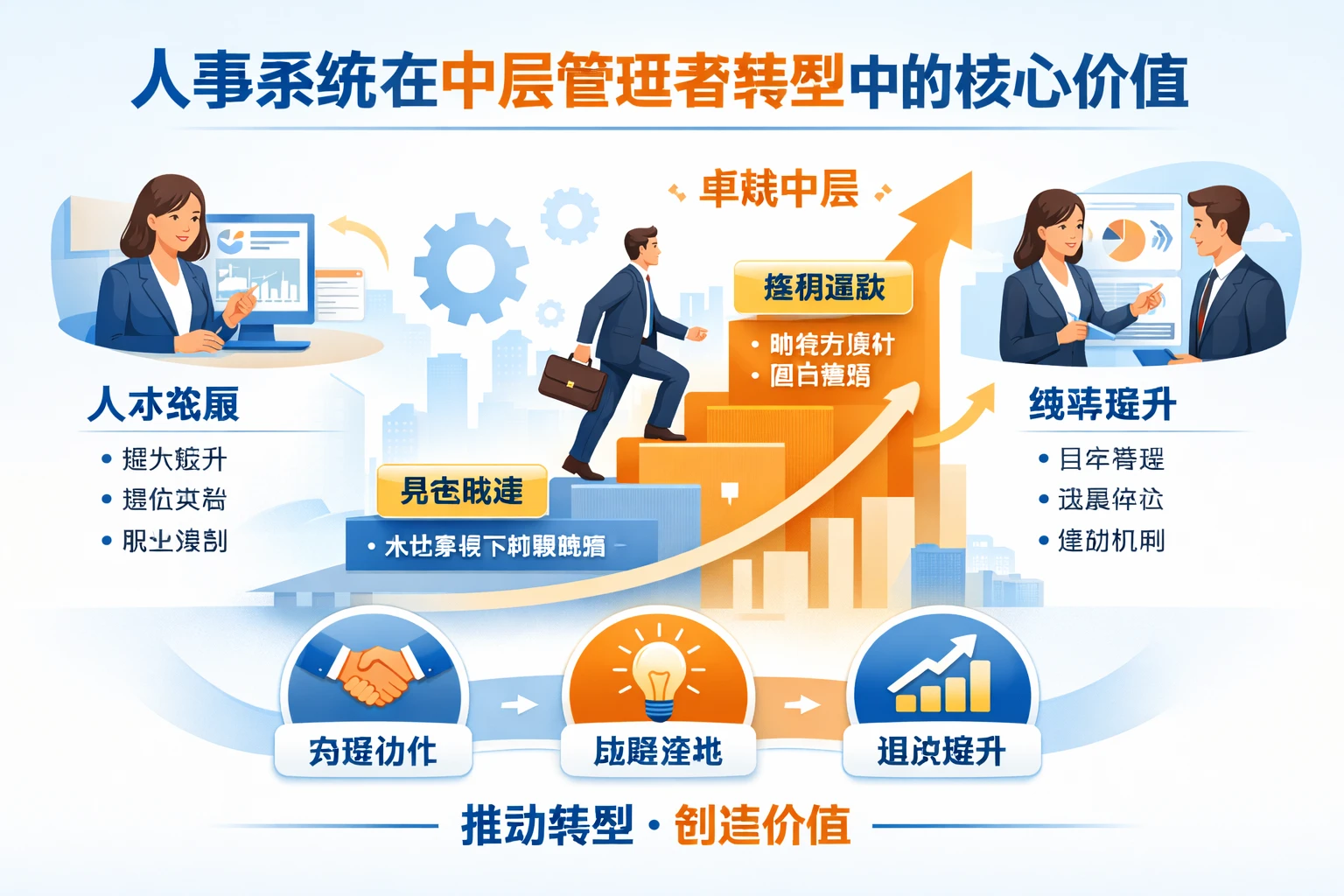 人事系统在中层管理者转型中的核心价值