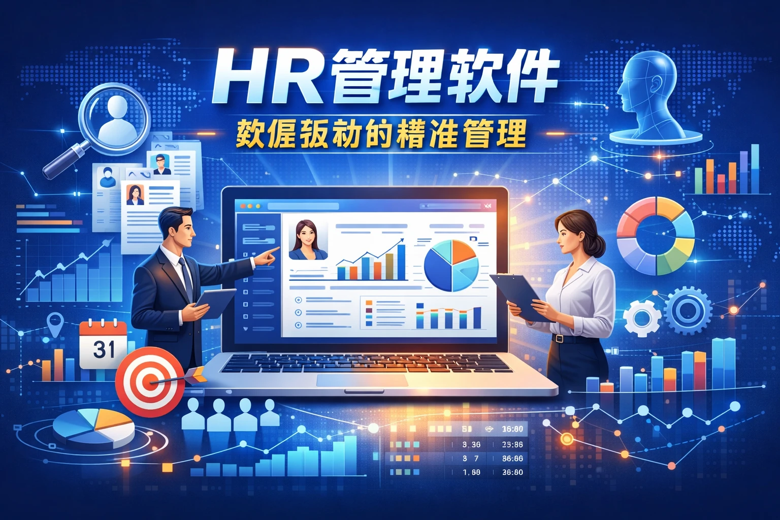 HR管理软件：数据驱动的精准管理